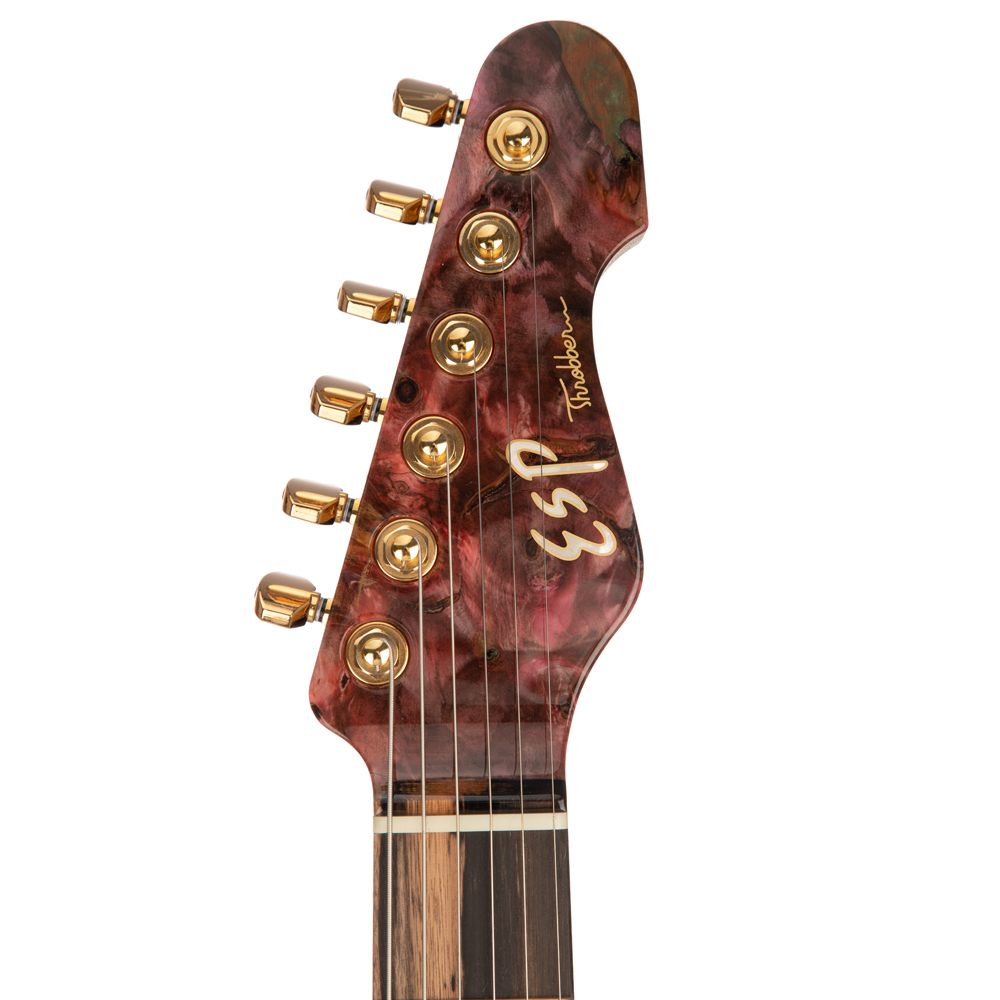 ESP Exhibition Limited Throbber CTM FL Electric Guitar - Natural Amorous Brown