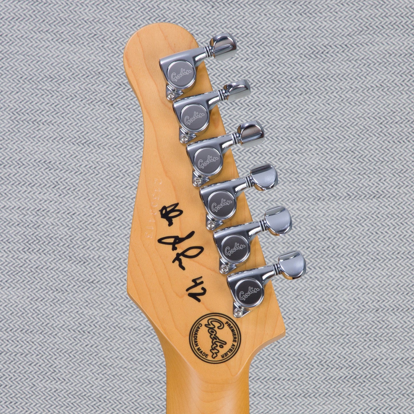 Lerxst Alex Lifeson Signature Electric Guitar with Floyd Rose - Limelight Cream - #24308413