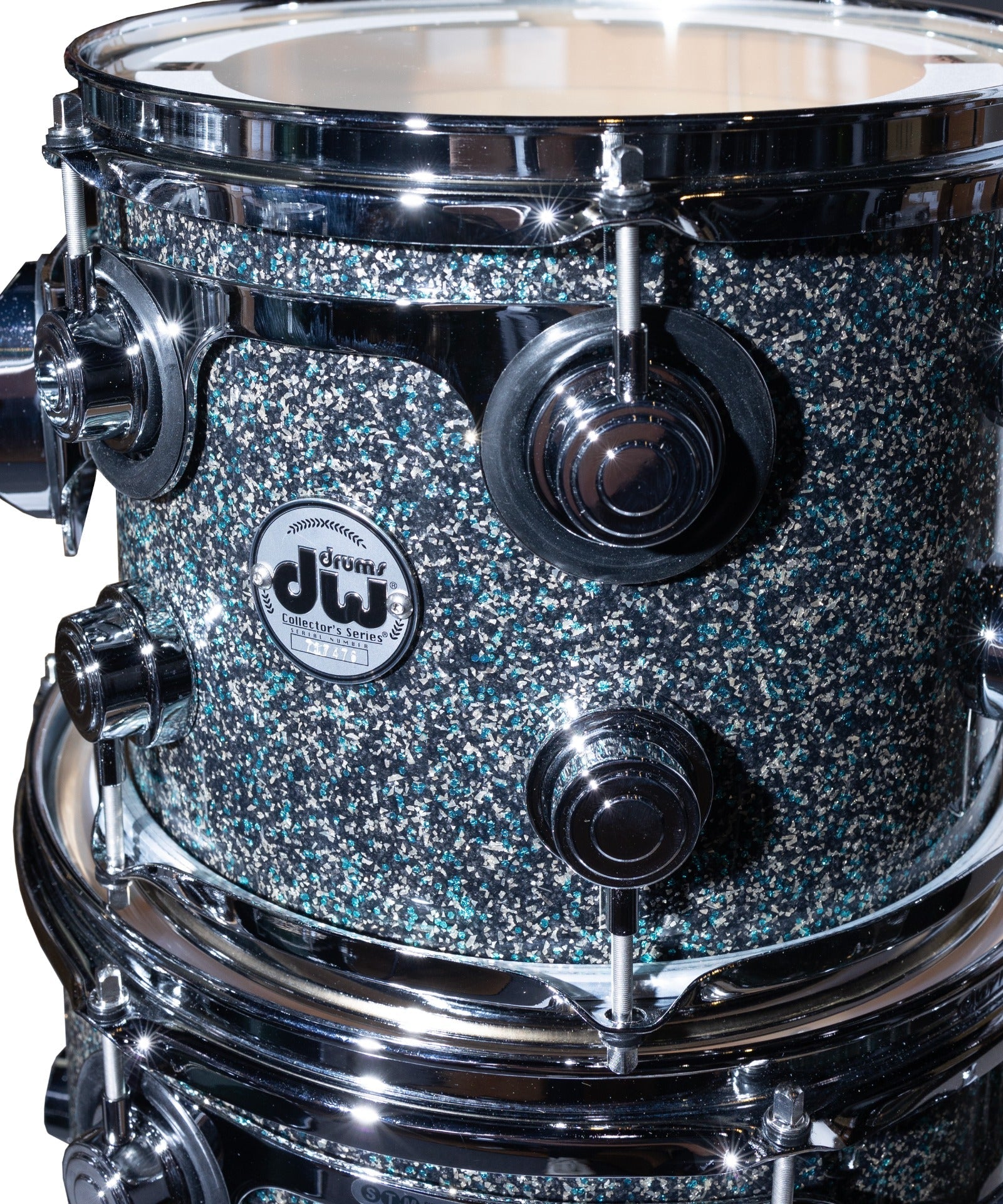 Drum Workshop Collectors Series 5-Piece Shell Kit - Ivory Chaos