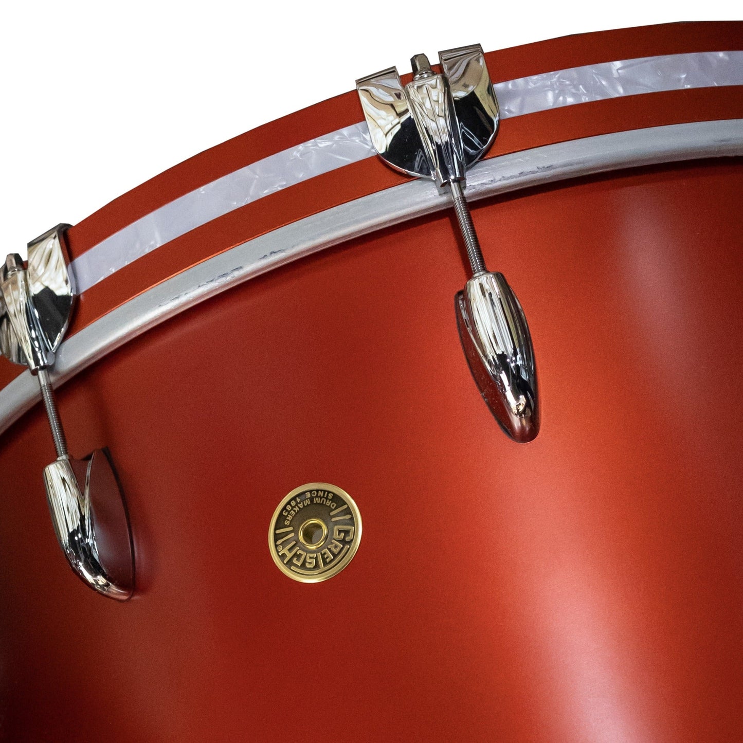 Gretsch USA Custom 4-Piece Shell Kit - Satin Dakota Red