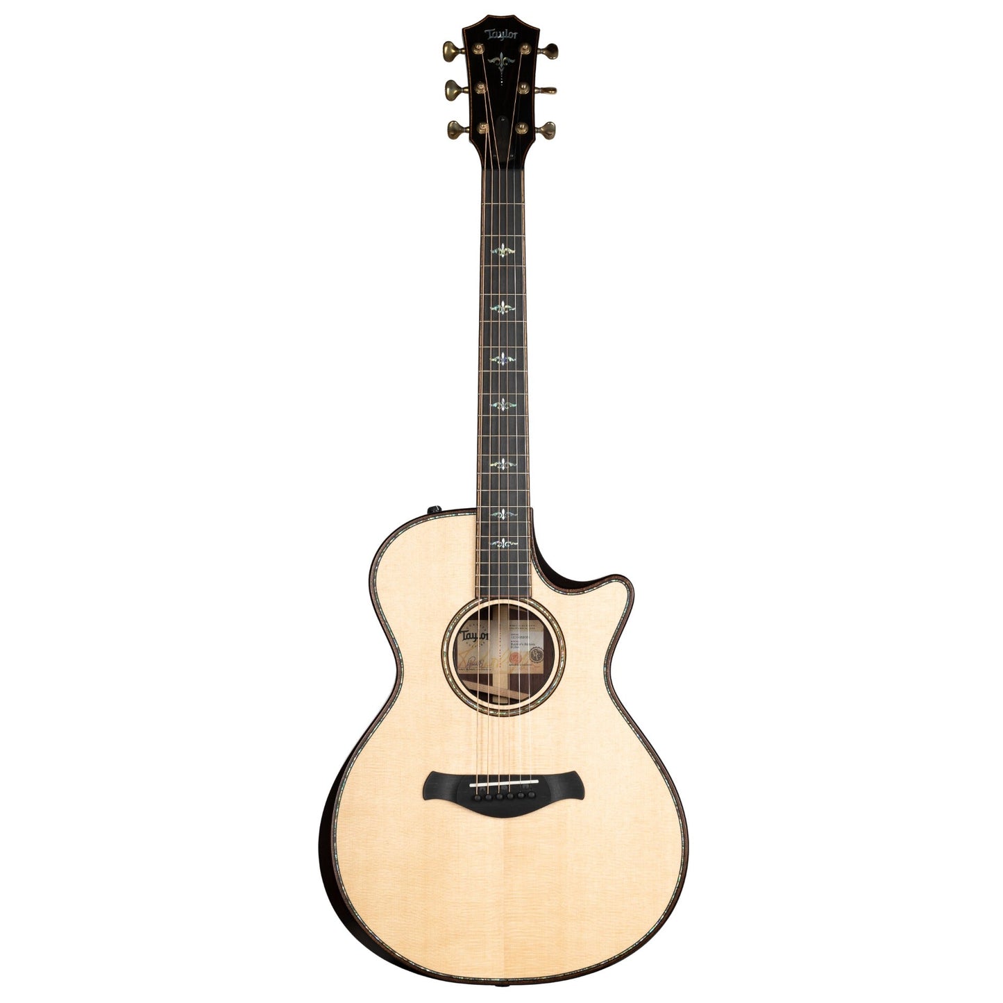 Taylor 912ce Builders Edition Grand Concert Acoustic Electric Guitar, Natural