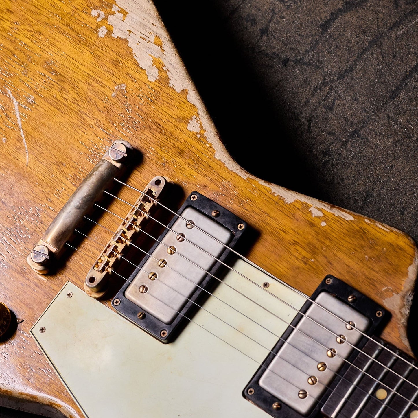 Gibson Custom Leo Scala Dark Addiction Explorer, Natural