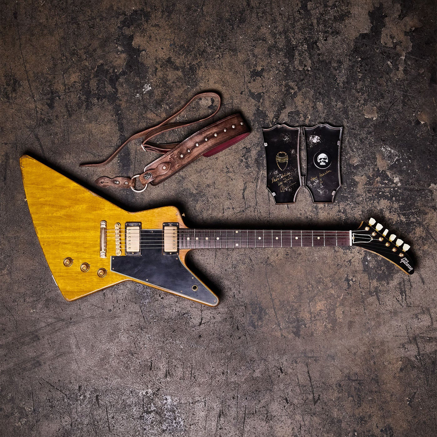 Gibson Custom Leo Scala Heavy Addiction Explorer #2, Natural