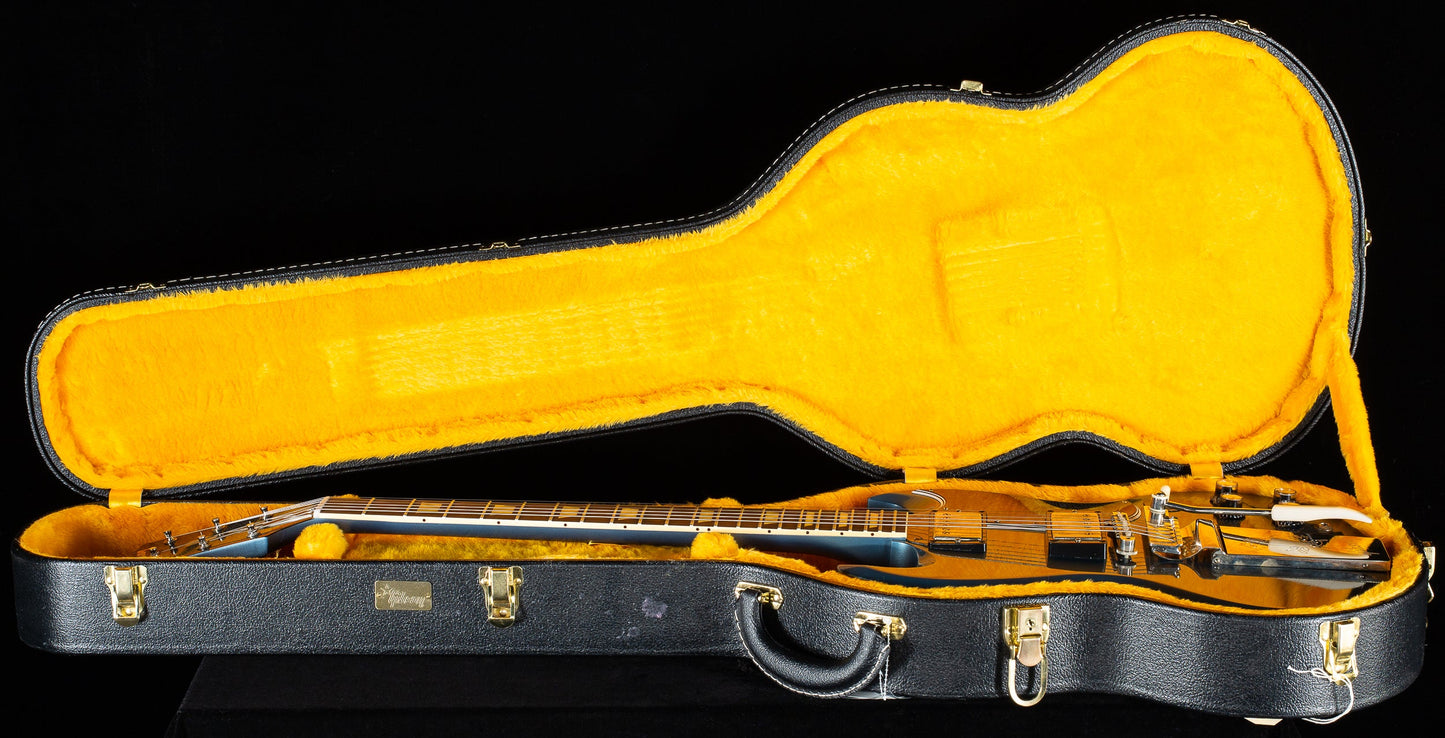 2025 Gibson Custom Shop 1964 SG Standard Reissue Maestro Pelham Blue Ultra Light Aged Murphy Lab