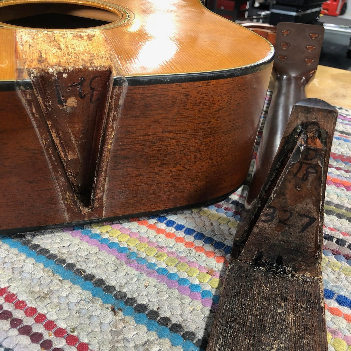 Martin Vintage 1966 D-18 Acoustic Guitar USED - Natural