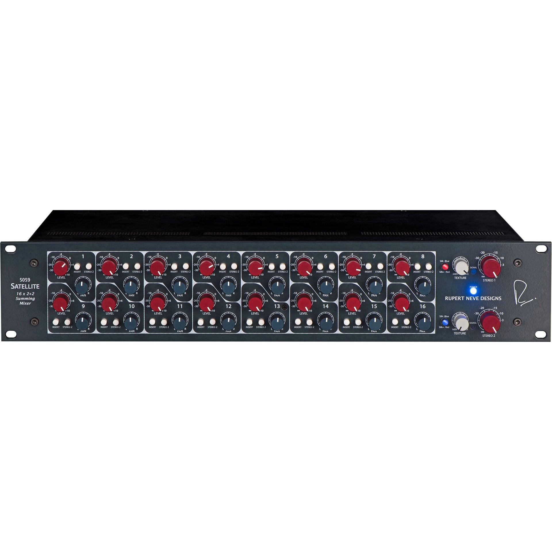 Rupert Neve Designs 5059 Shelford Satellite - 16 x 2+2 Summing Mixer Black