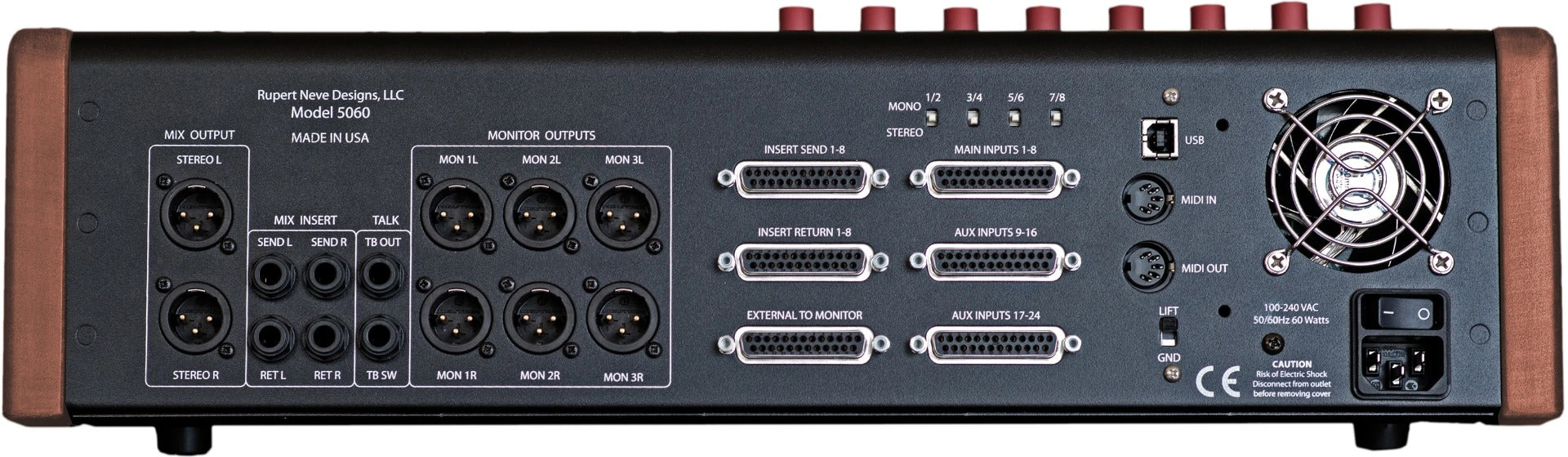 Rupert Neve Designs 5060 Centerpiece - 24 x 2 Desktop Mixer