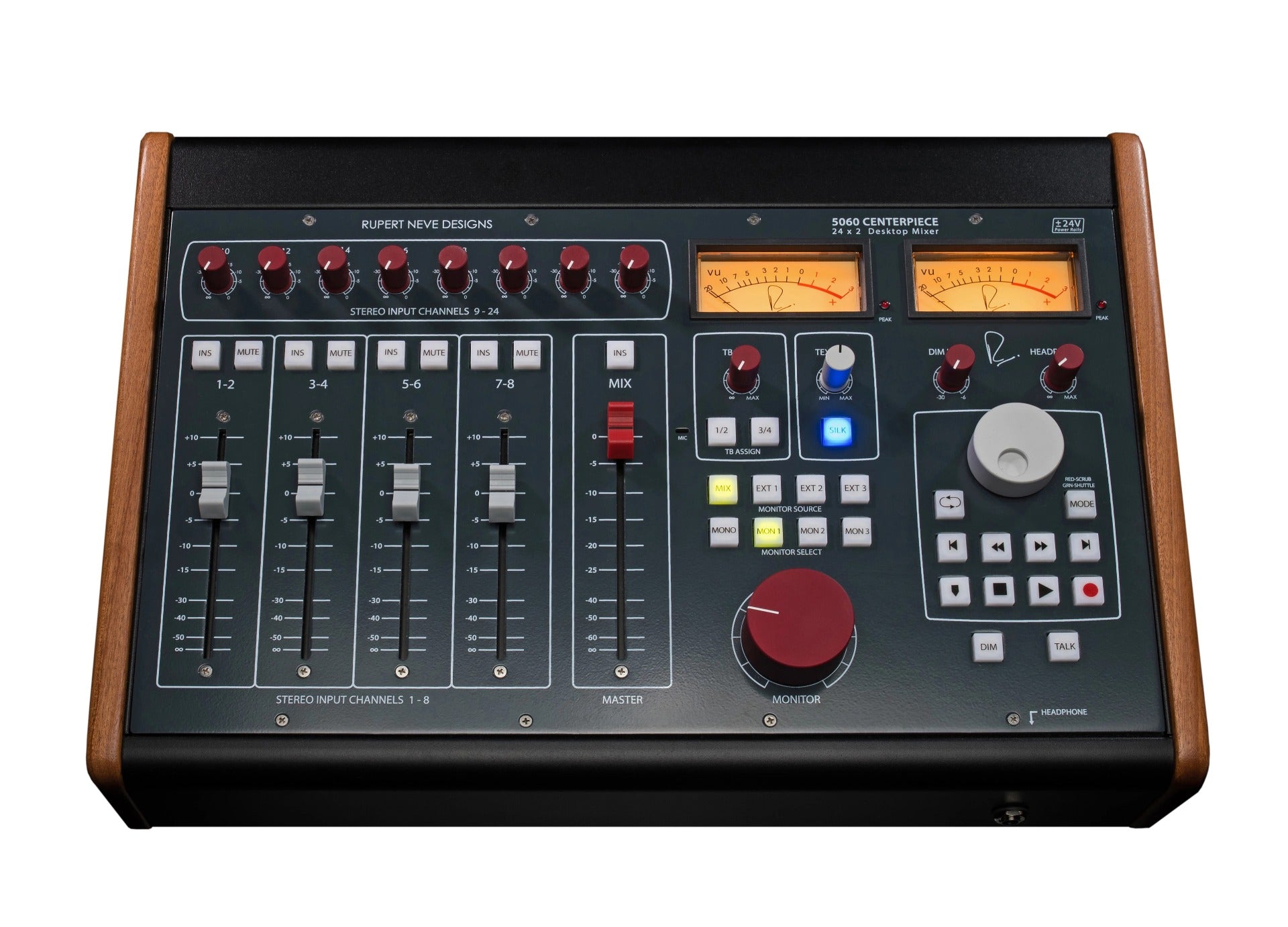 Rupert Neve Designs 5060 Centerpiece - 24 x 2 Desktop Mixer