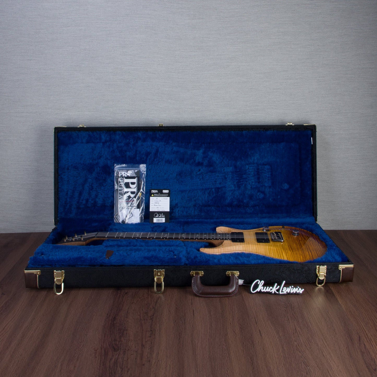 PRS Wood Library Custom 24 Electric Guitar - Private Stock Goldstorm Fade Finish - CHUCKSCLUSIVE - #240383978 - 2024