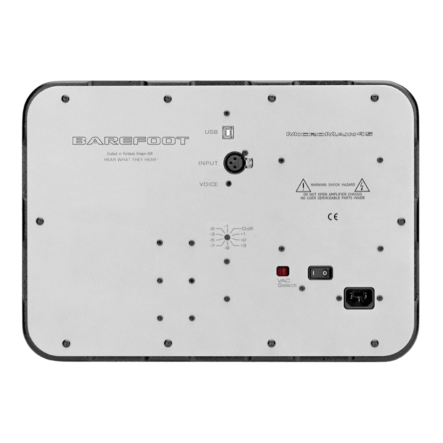 Barefoot Sound MicroStack45 3-Way Active Reference Monitors & Stereo Subwoofers - Pair - Mint, Open Box