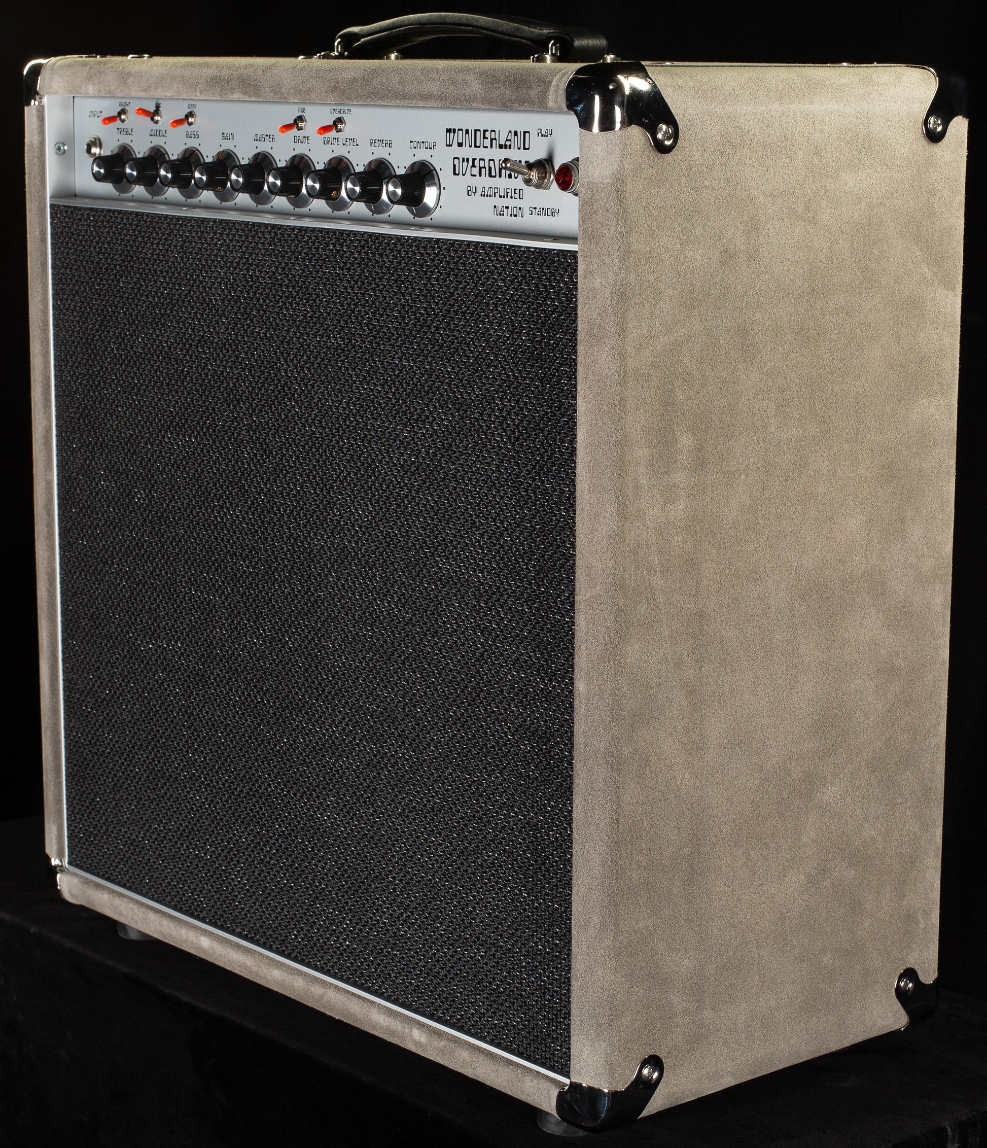 Amplified Nation Wonderland Overdrive 50w 1x12 Combo Silver Suede/Black Sparkle (526)