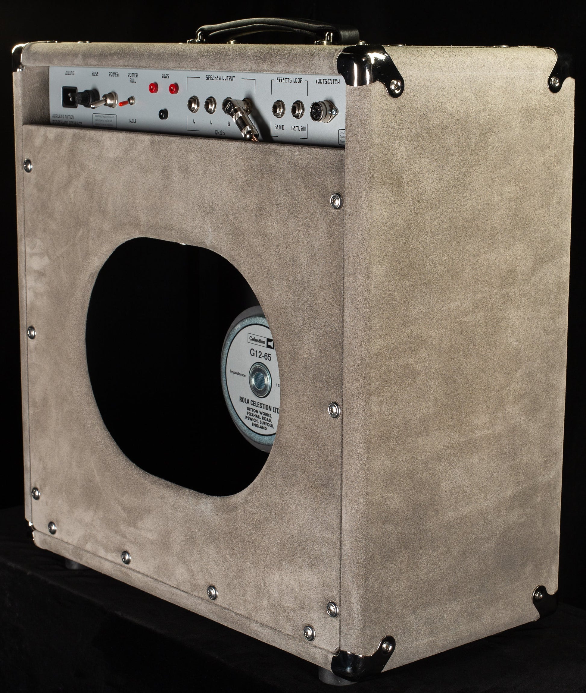 Amplified Nation Wonderland Overdrive 50w 1x12 Combo Silver Suede/Black Sparkle (526)