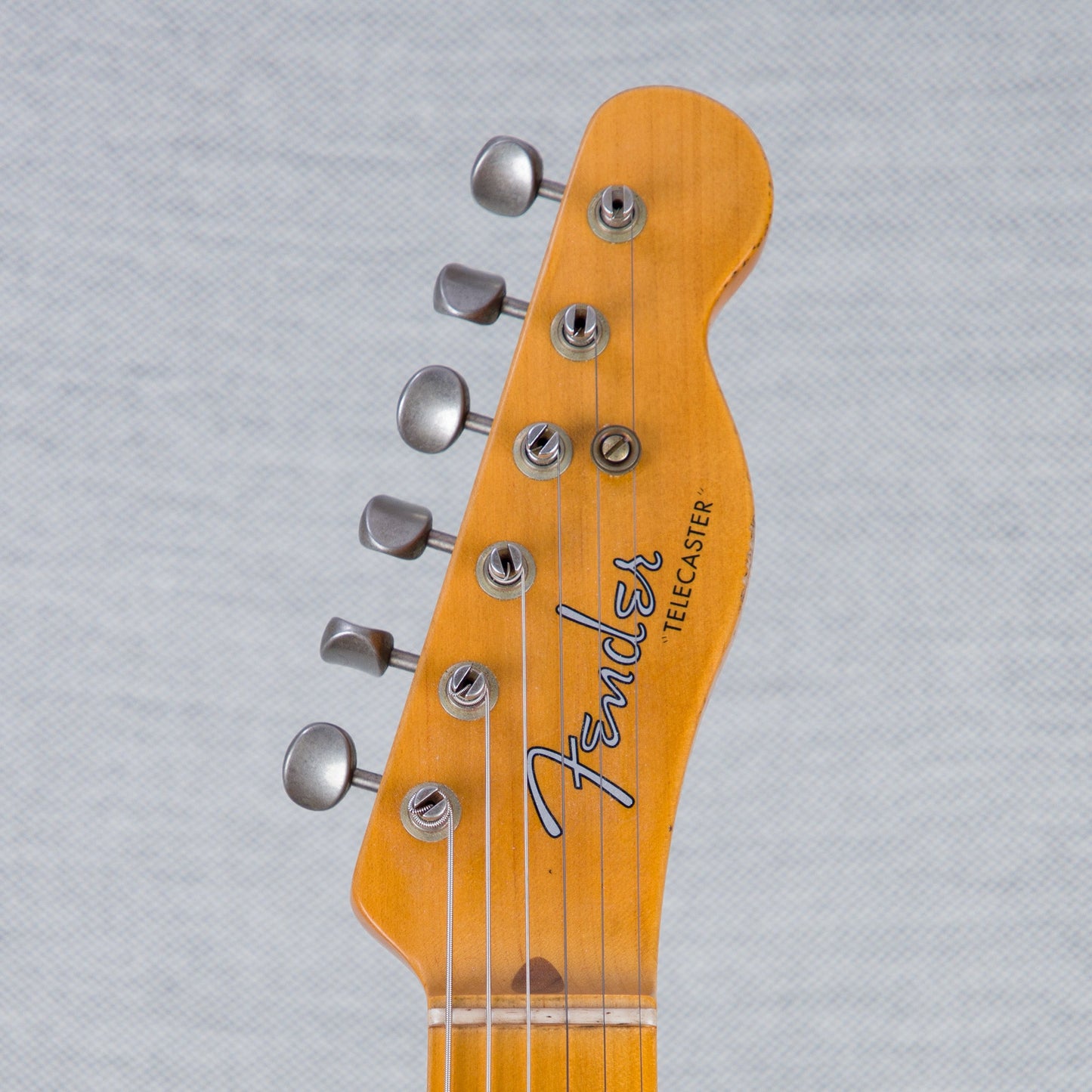 Fender Custom Shop 1952 Telecaster Electric Guitar - Aged Nocaster Blonde - #R124646