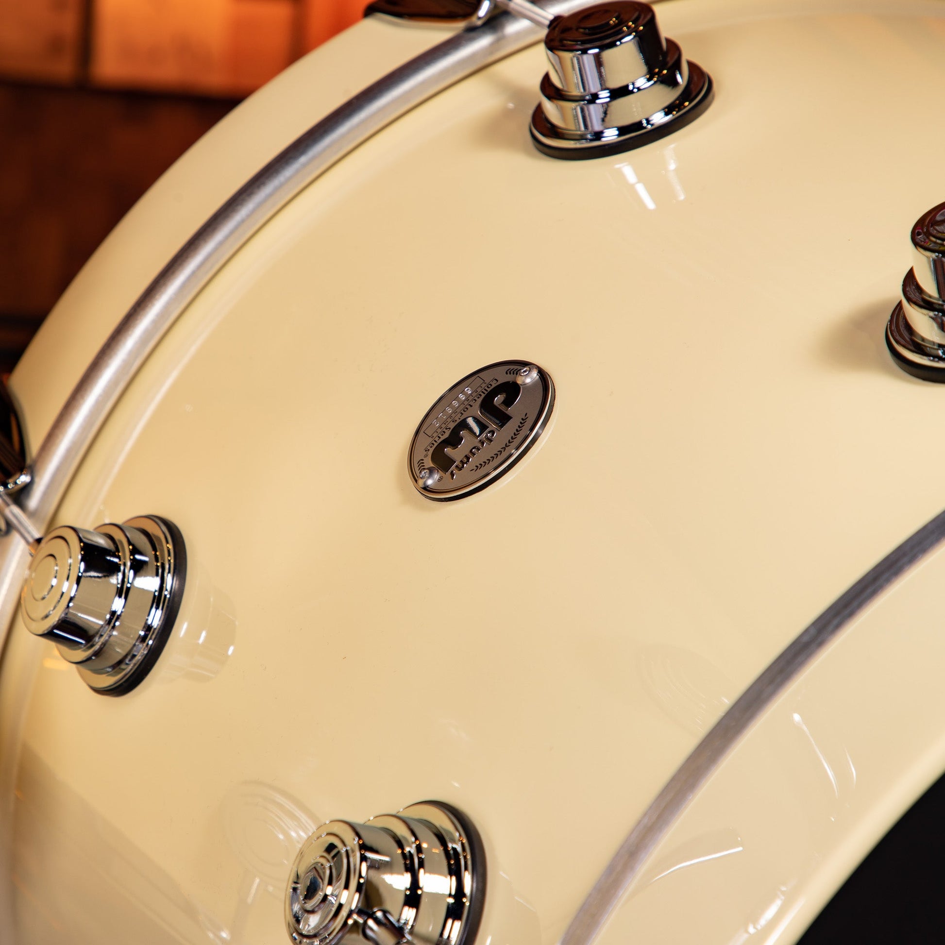 DW Collector's Maple SSC 3-Piece Shell Pack - Solid Double Cream Lacquer