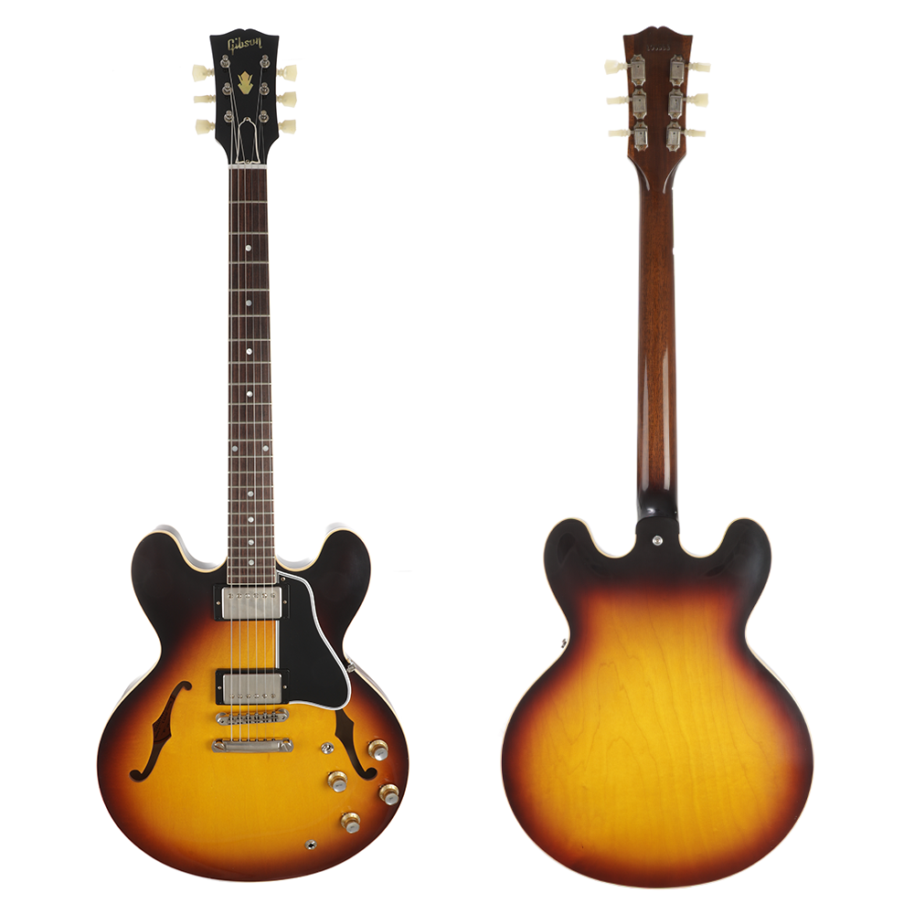 Gibson 1961 ES-335 VOS Reissue Semi Hollow Body Guitar - Vintage Burst