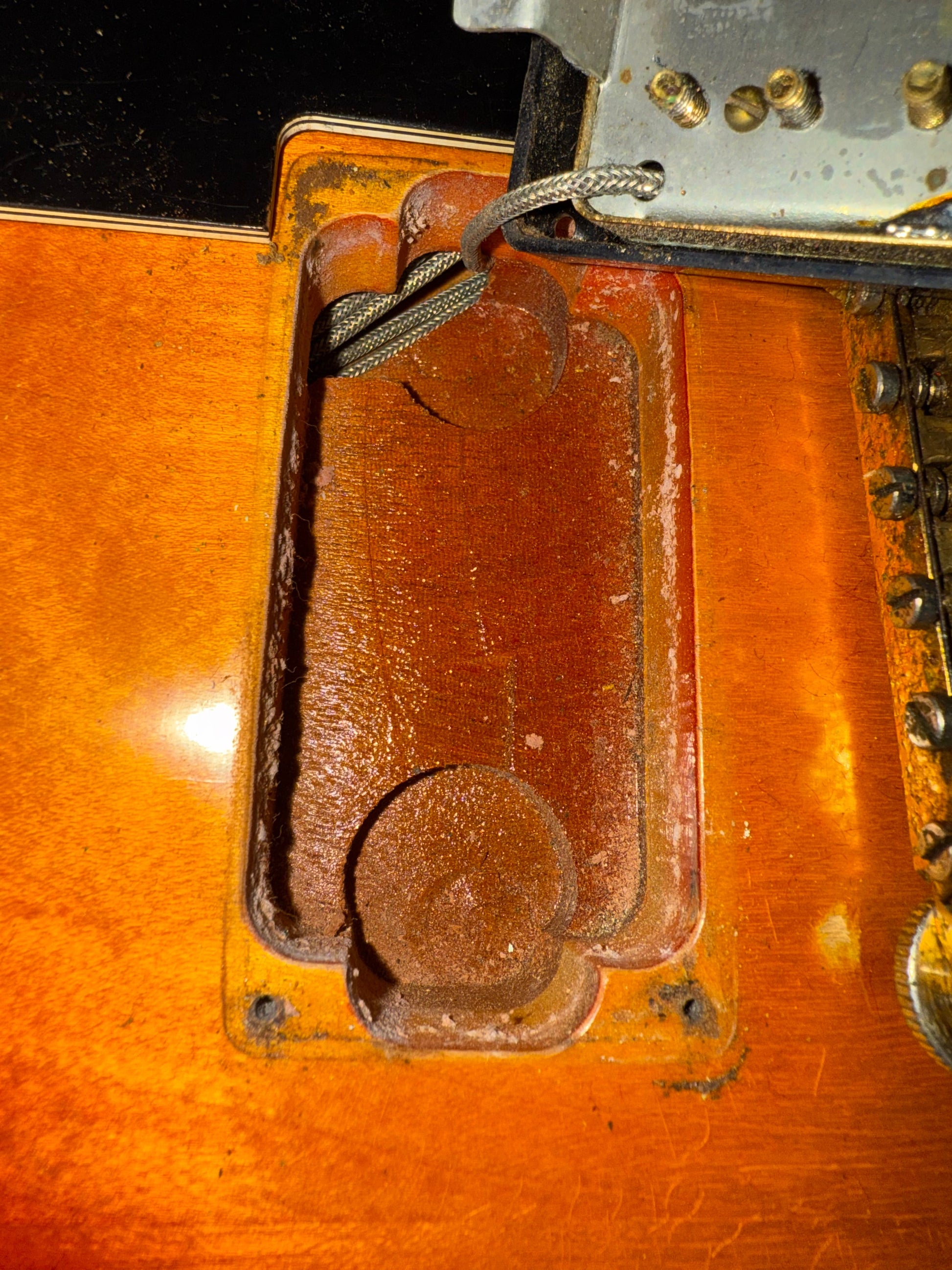1973 Gibson Les Paul Custom Cherry Sunburst Vintage LP w Original Case Patent Sticker Humbuckers