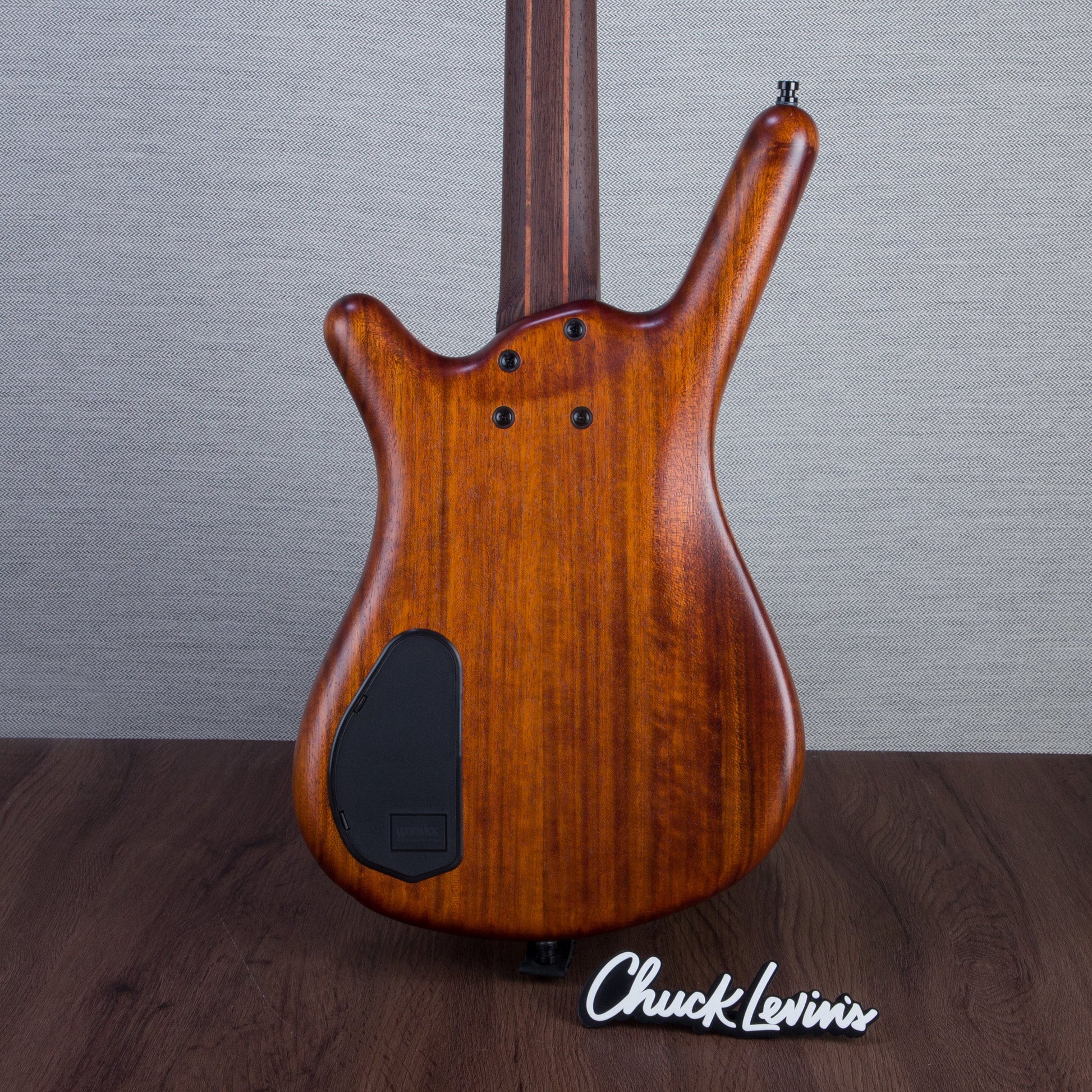 Warwick Limited Edition Pro Series Steametter 4-String Electric Bass Guitar - Special Amber Transparent Satin - #GPSG01025522