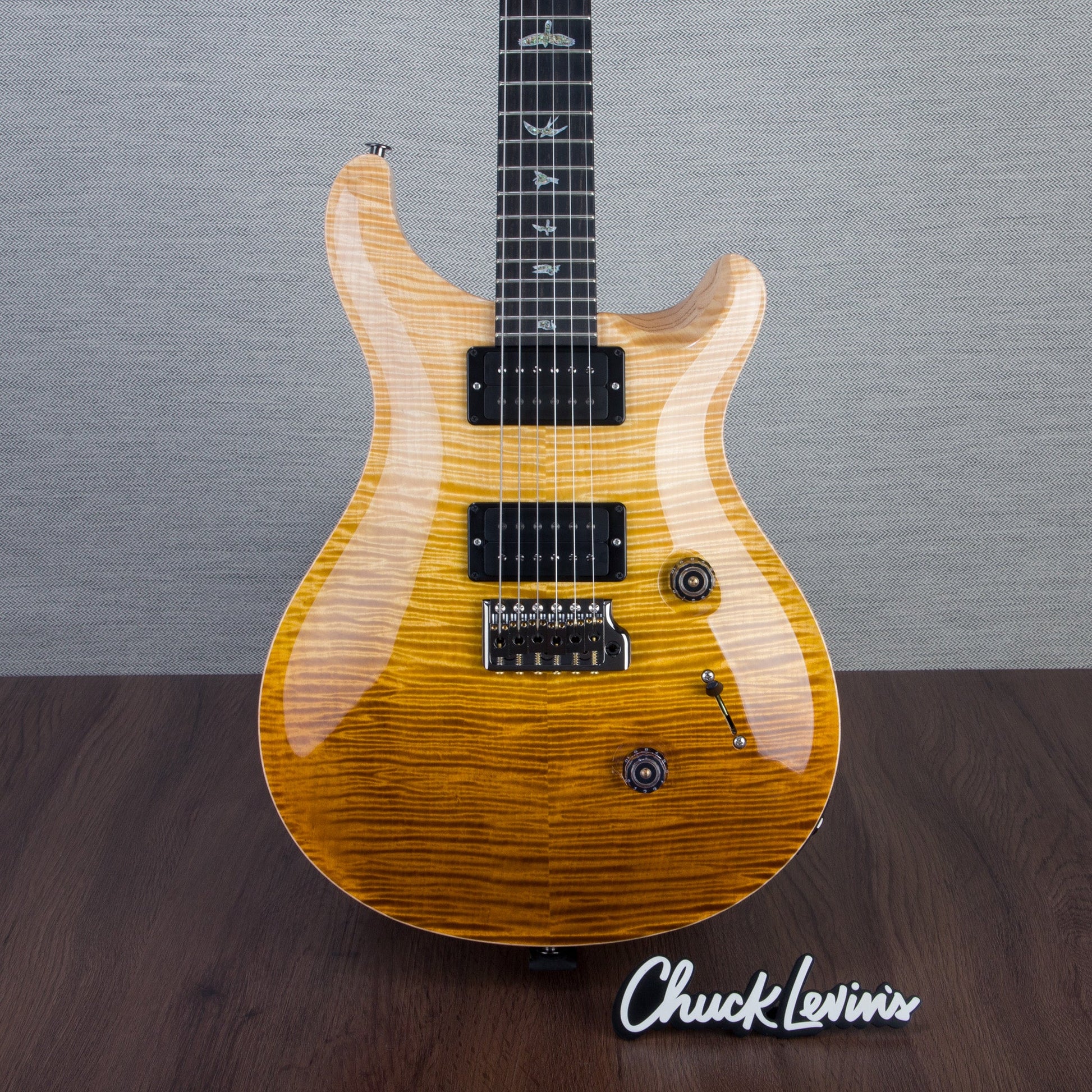 PRS Wood Library Custom 24 Electric Guitar - Private Stock Goldstorm Fade Finish - CHUCKSCLUSIVE - #240383984 - 2024