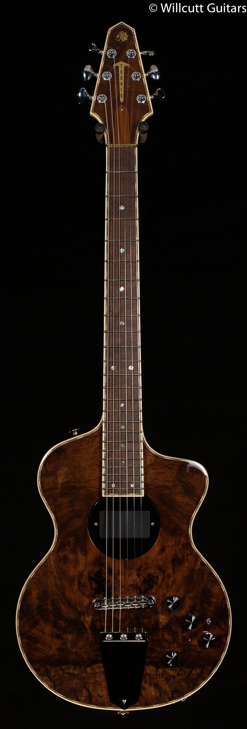 Rick Turner Model 1 Deluxe Burl Walnut