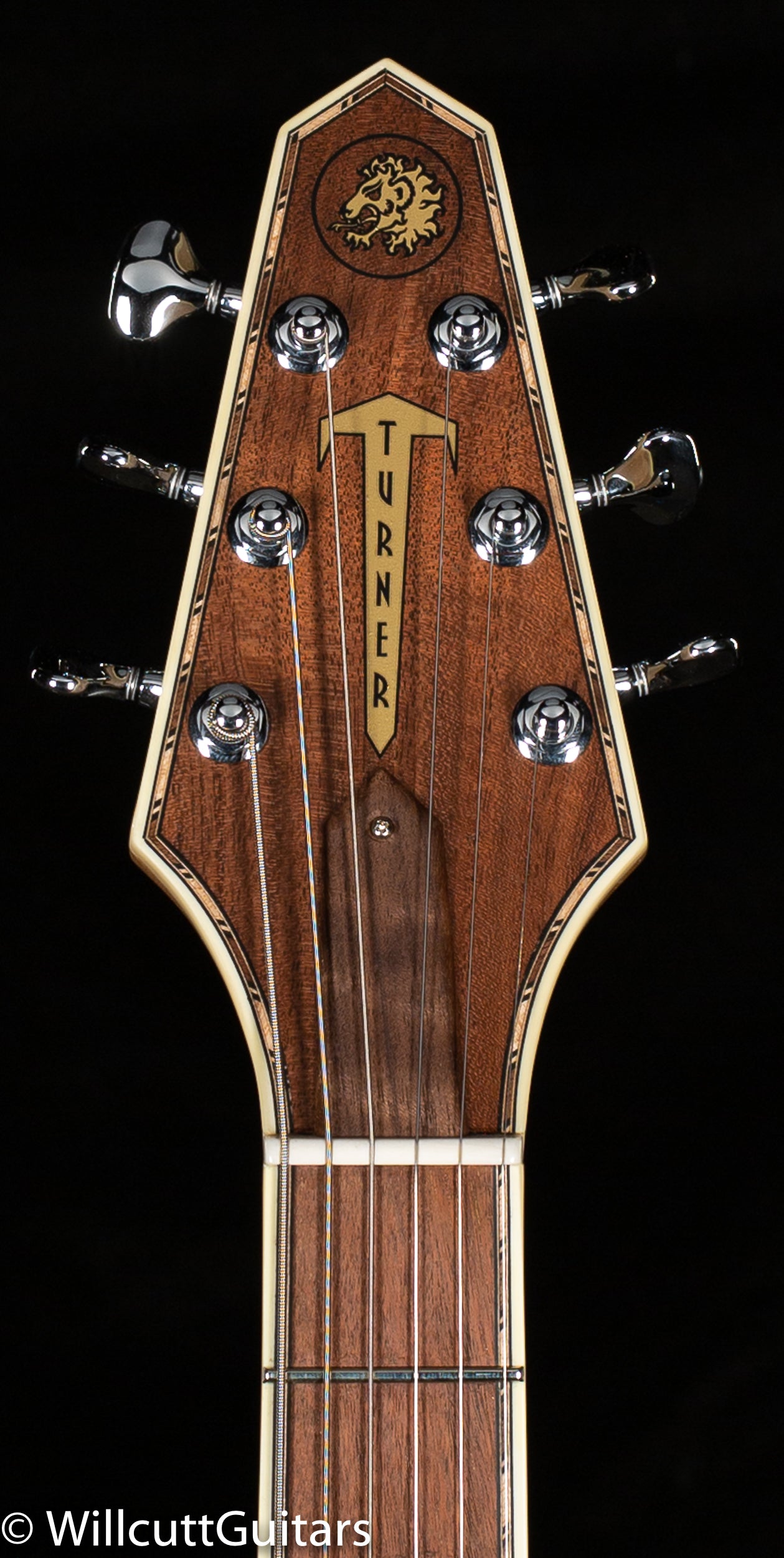 Rick Turner Model 1 Deluxe Electric Guitar Figured Walnut (464)