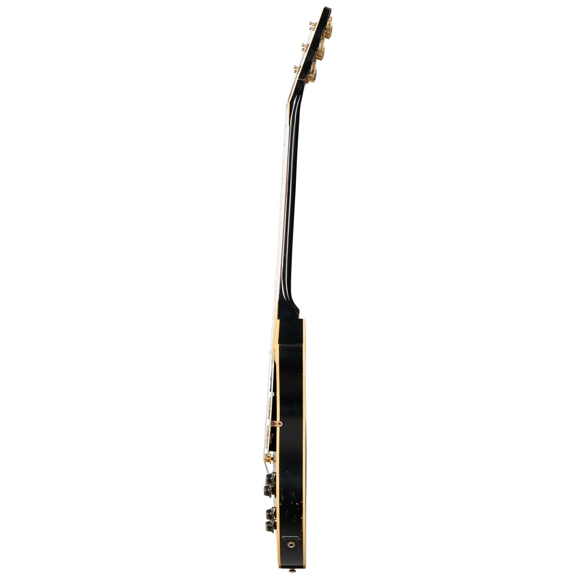 Gibson Custom Shop Murphy Lab Eric Clapton 1958 Les Paul Custom Electric Guitar - Ebony - #EC 132
