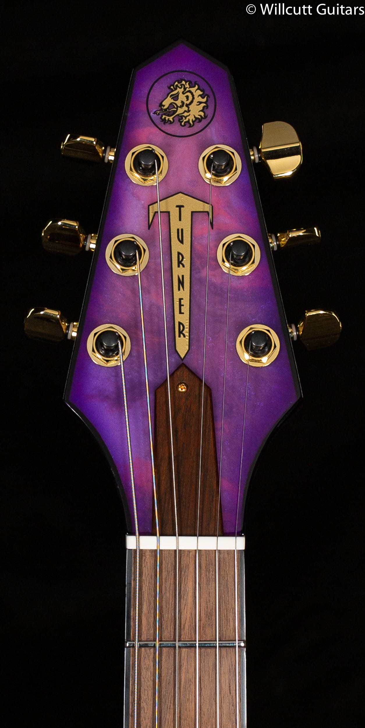 Rick Turner Model 1 Standard Bezardapoxy Purple Haze (580)