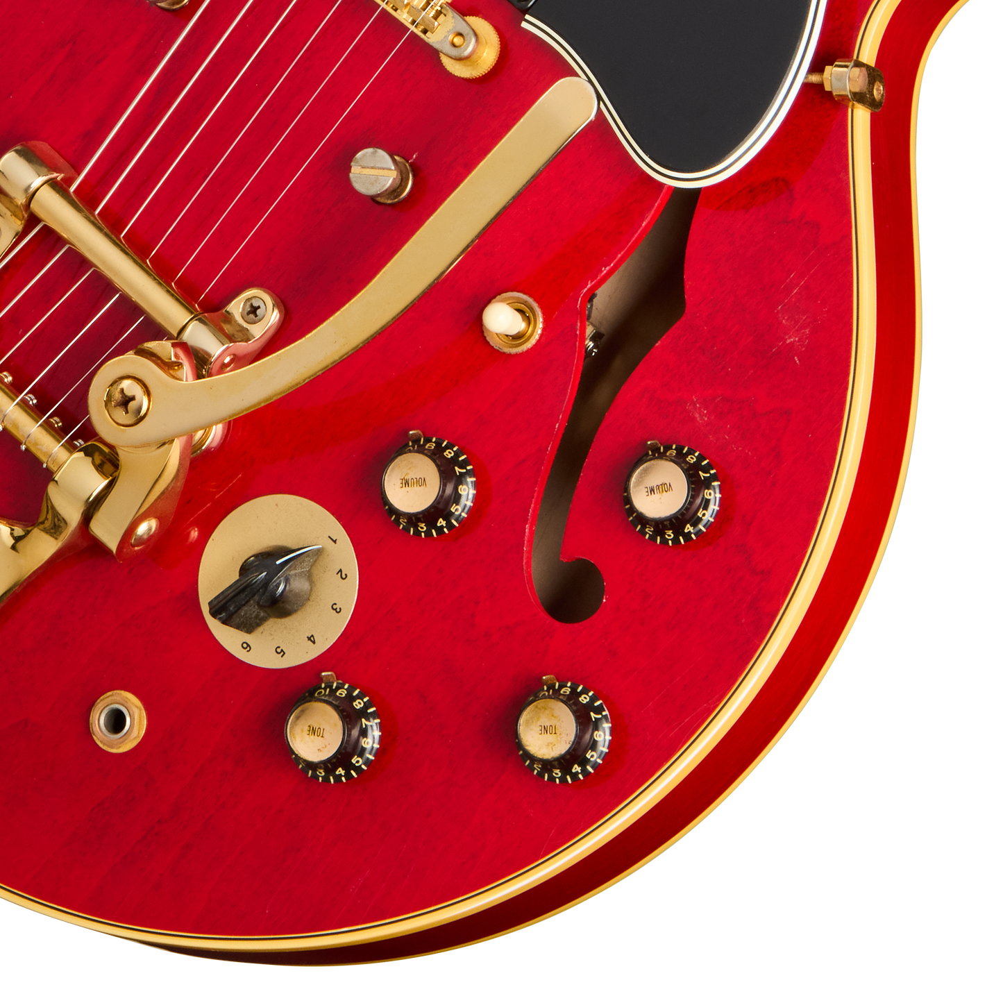 Gibson Custom Back to the Future "1955" ES-345 Collector's Edition, Light Aged, Cherry Red