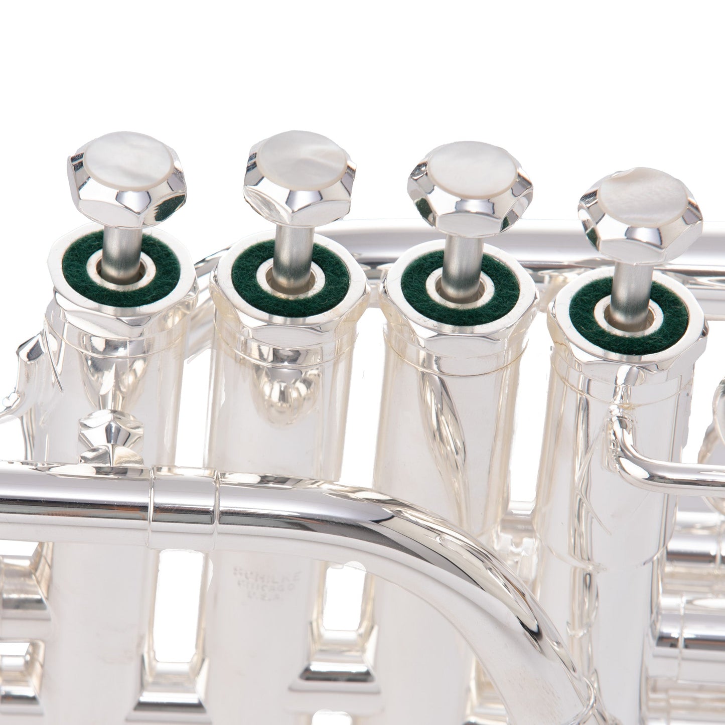 Schilke P5-4BG Beryllium Bell Piccolo Trumpet - Silver-Plated
