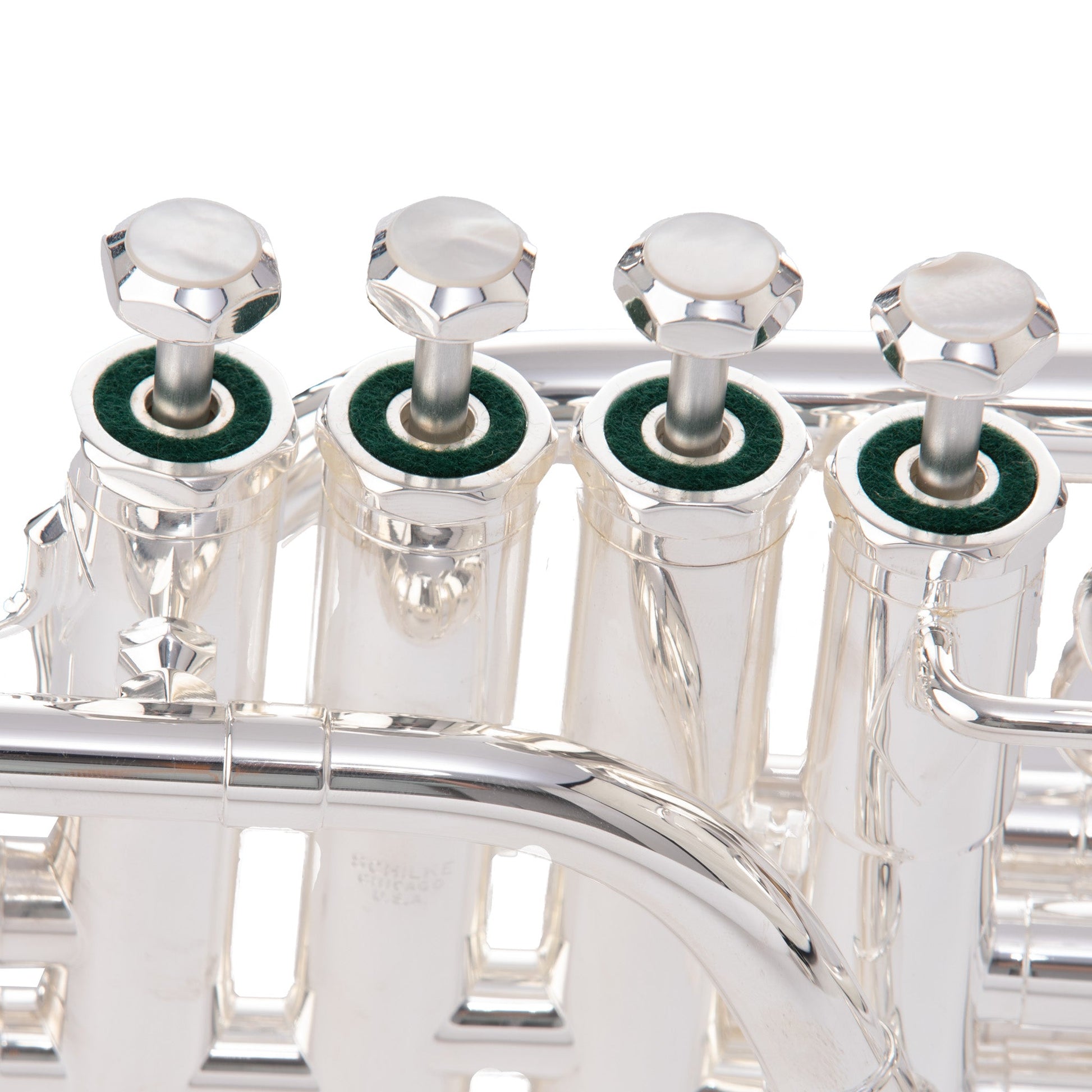 Schilke P5-4BG Beryllium Bell Piccolo Trumpet - Silver-Plated