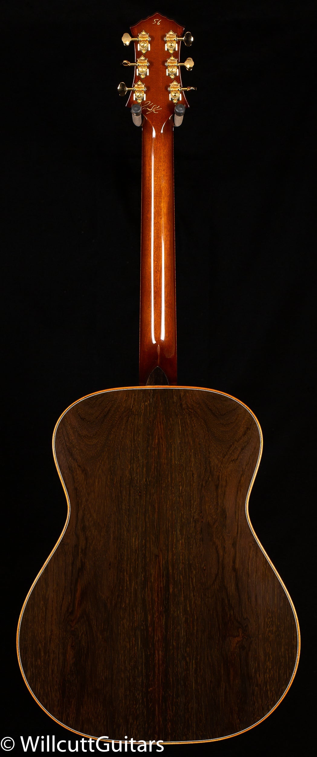 Knaggs Chesapeake Potomac Brazilian Rosewood, Koa Binding Sifel Rosette (56)