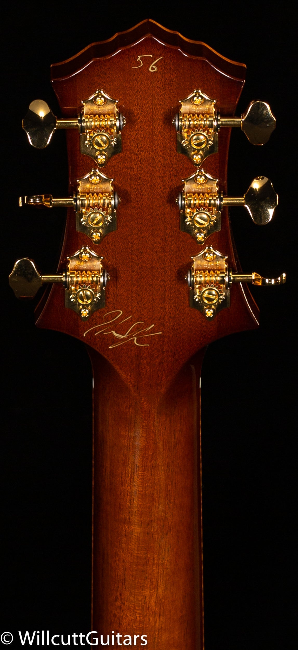 Knaggs Chesapeake Potomac Brazilian Rosewood, Koa Binding Sifel Rosette (56)