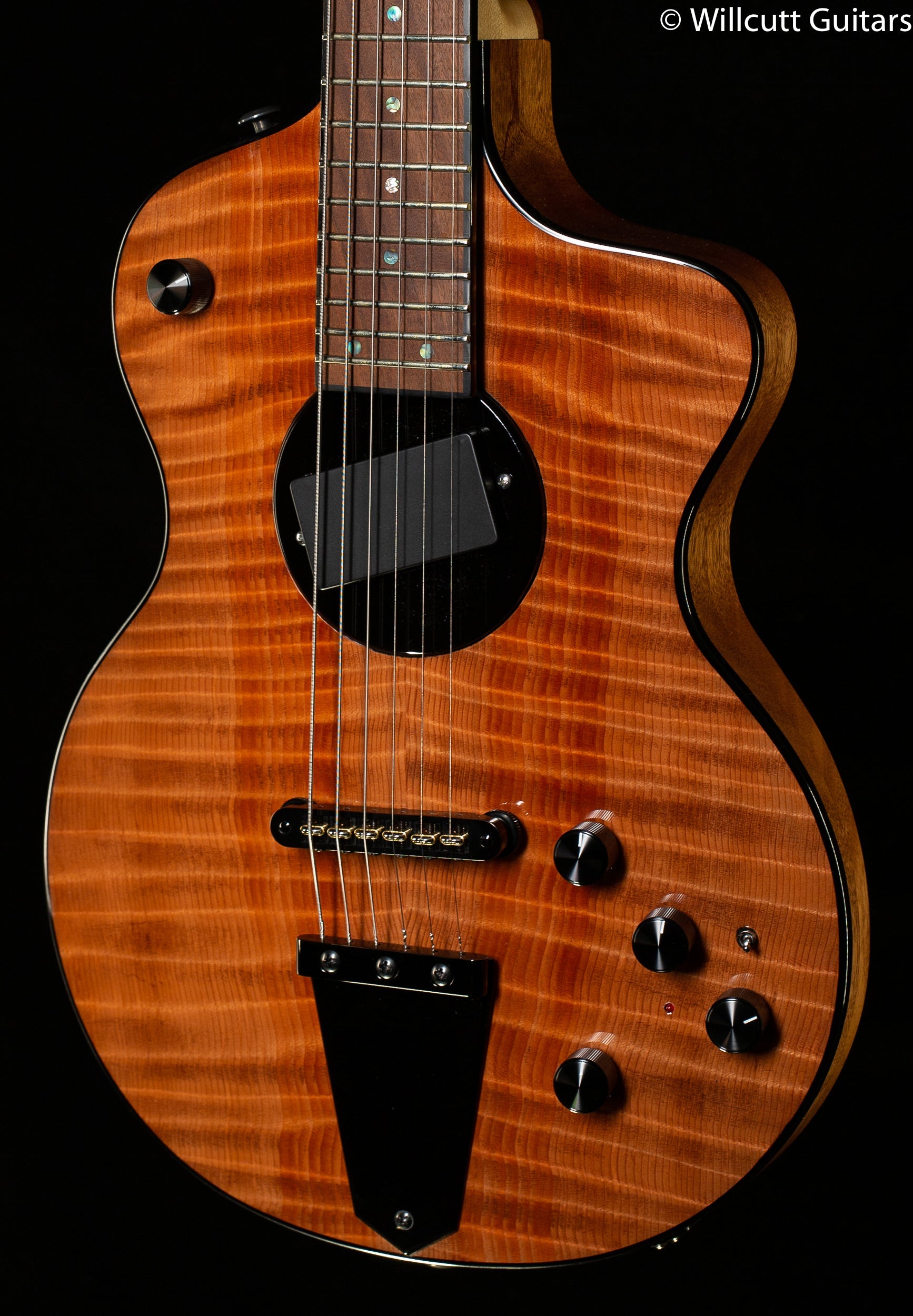 Rick Turner Model 1 Standard Curly Redwood