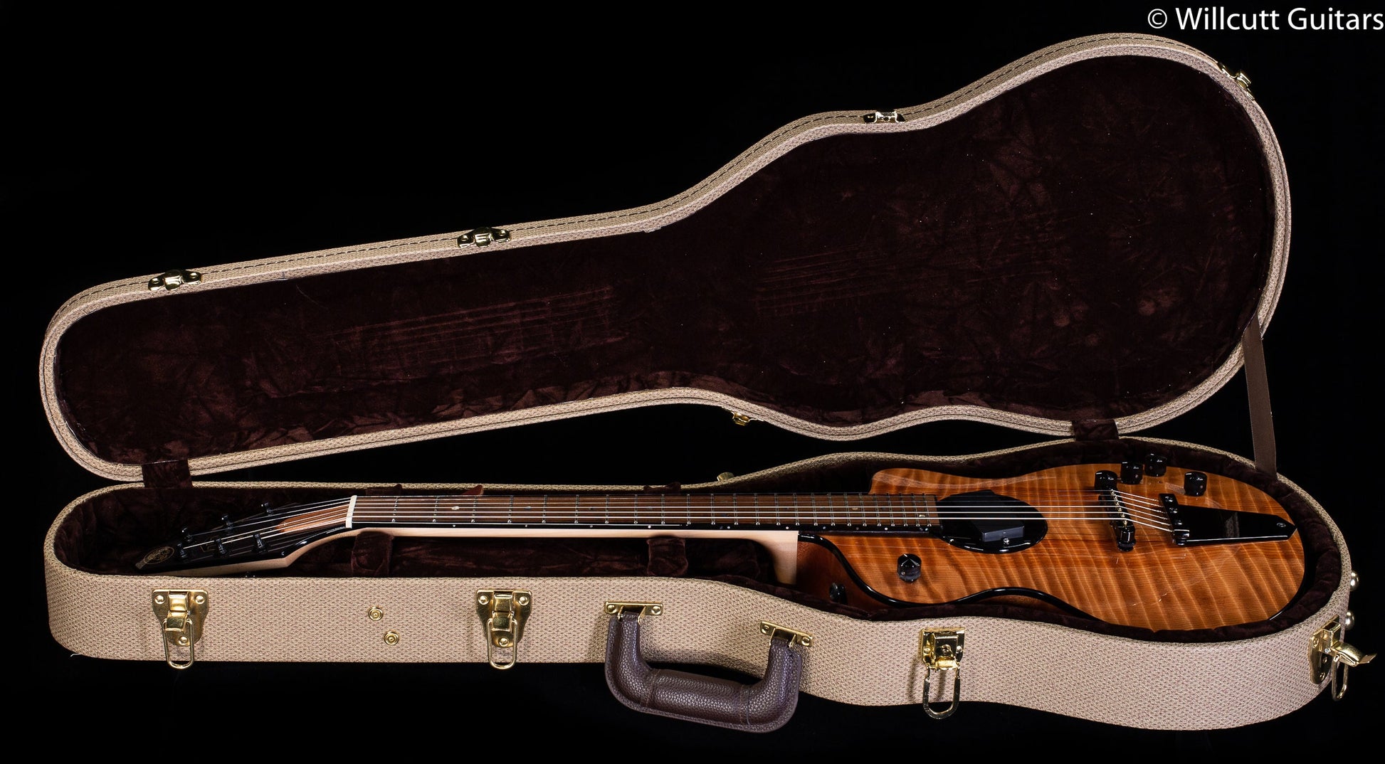 Rick Turner Model 1 Standard Curly Redwood
