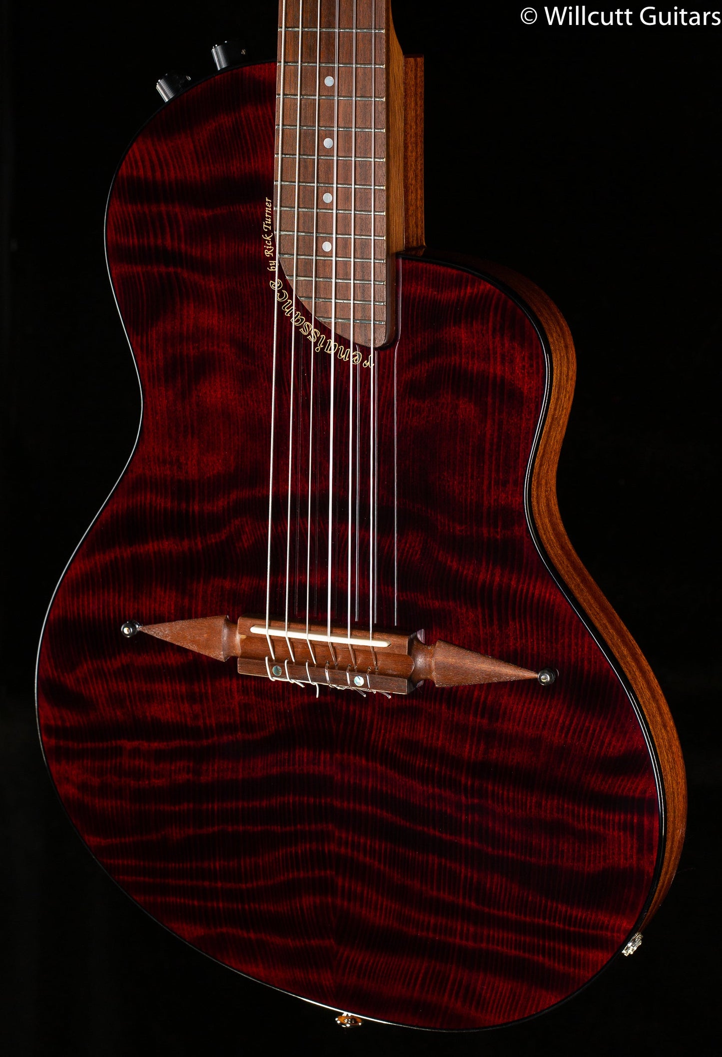 Rick Turner Renaissance RN-6 Hybrid Curly Redwood