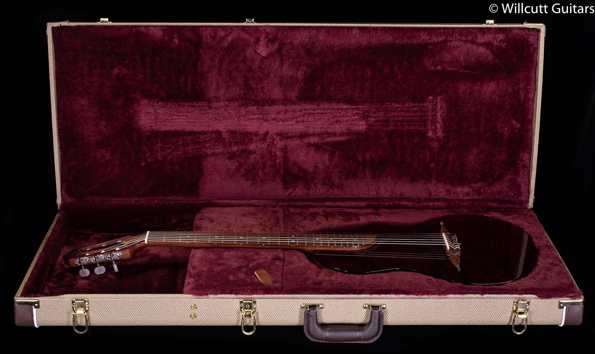 Rick Turner Renaissance RN-6 Hybrid Curly Redwood
