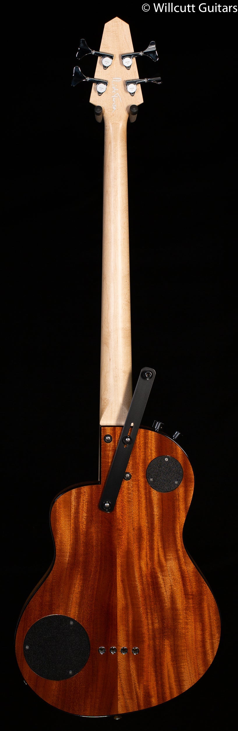 Rick Turner Renaissance RB-4 Bass Standard Flamed Redwood Bass Guitar