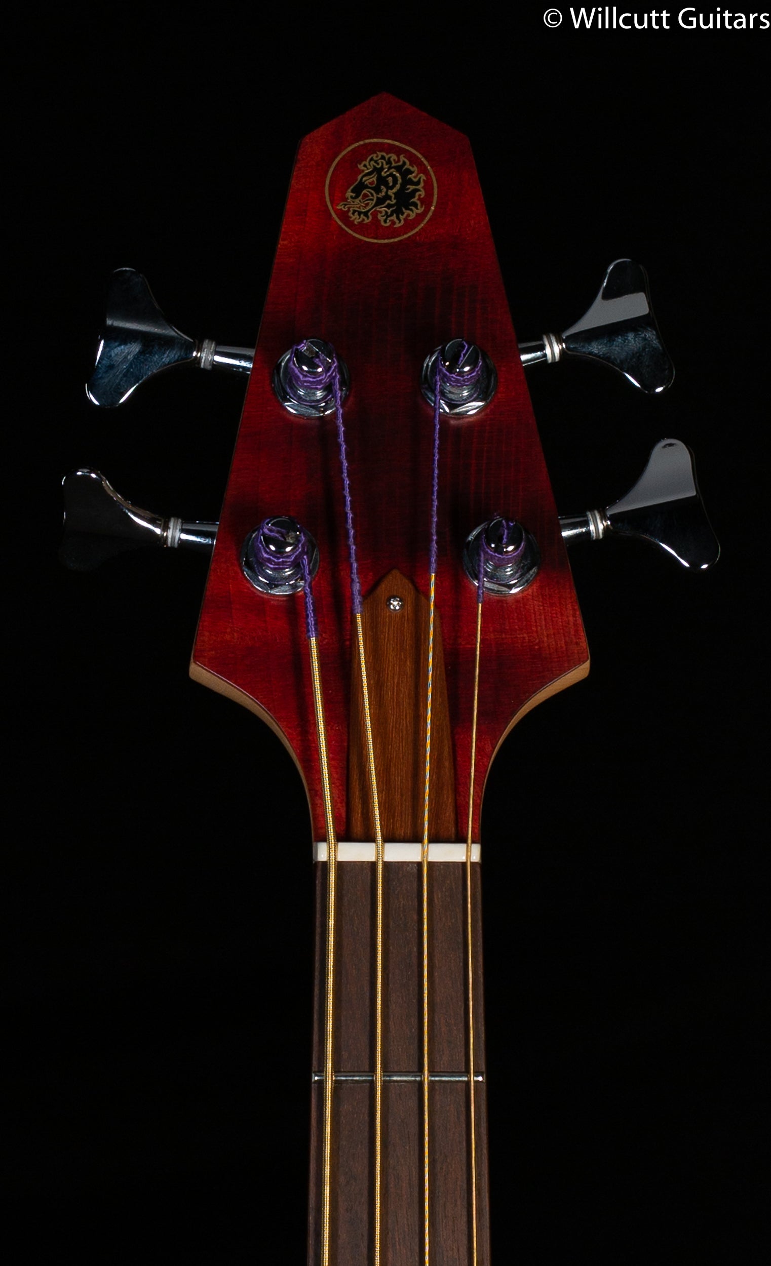 Rick Turner Renaissance RB-4 Bass Standard Flamed Redwood Bass Guitar