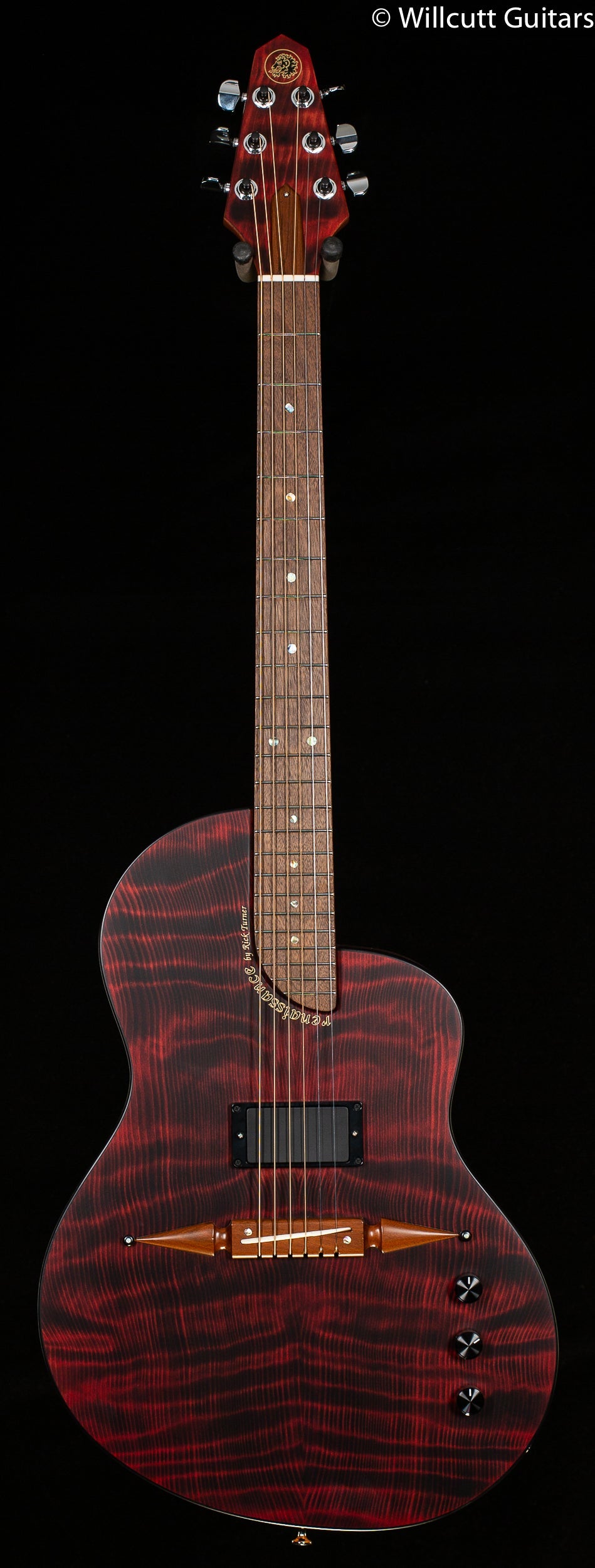 Rick Turner Renaissance RS-6 Standard Deuce Curly Redwood