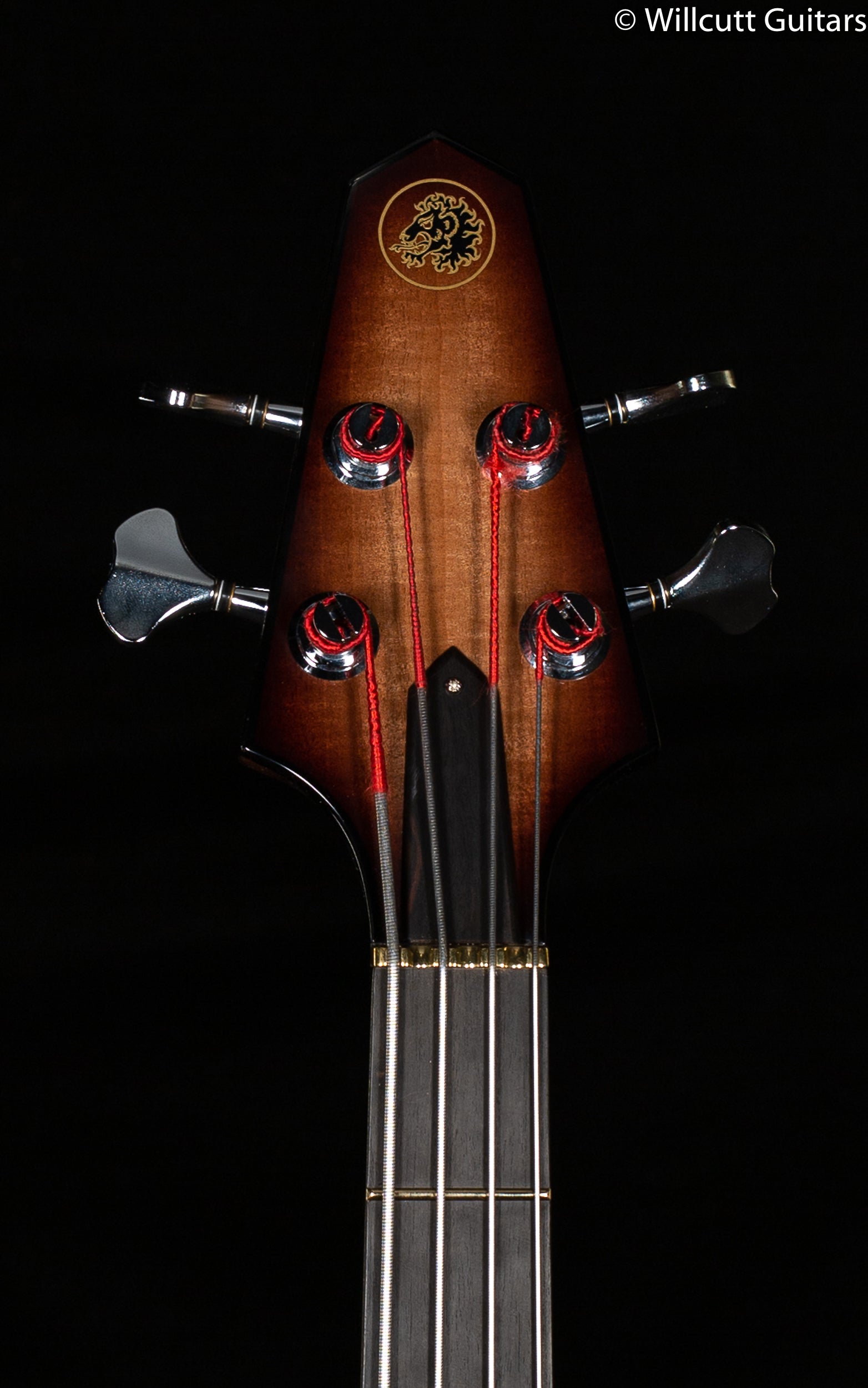 Rick Turner Model T Bass Anigre Top Bass Guitar