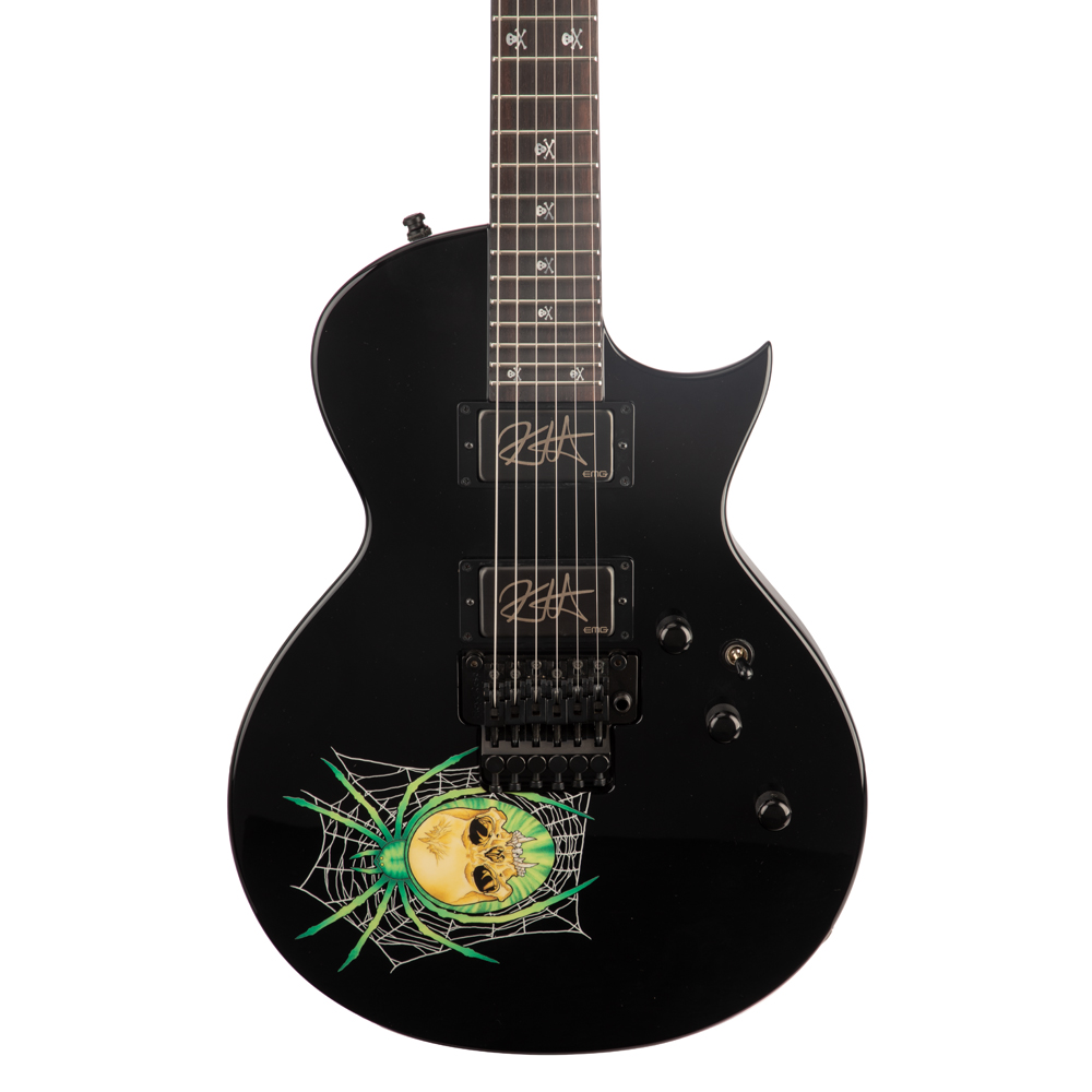 ESP 30th Anniversary KH-3 Spider Electric Guitar - Black With Spider Graphic