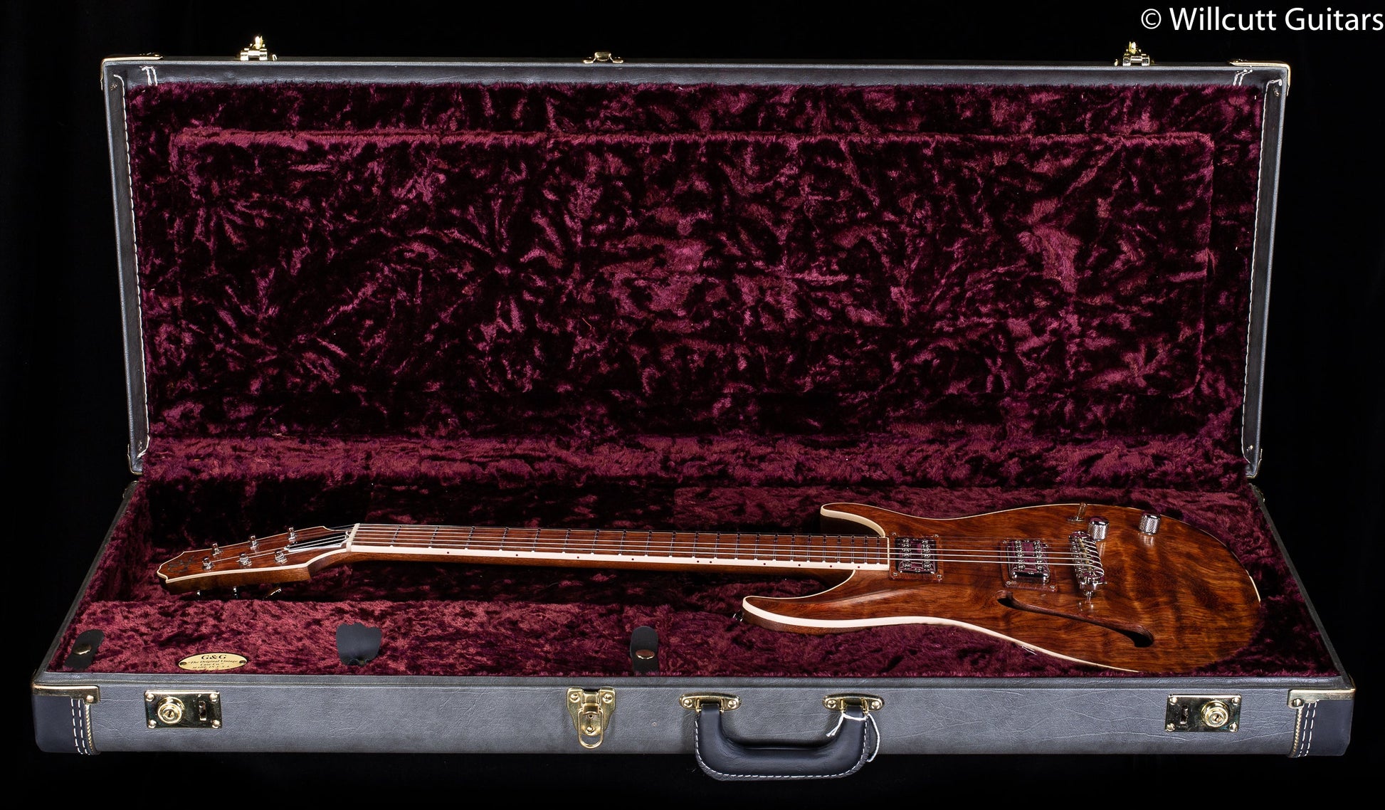 Giffin Standard Hollow Body Bubinga Top