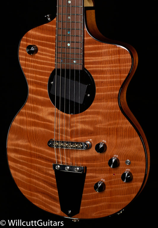 Rick Turner Model 1 Deluxe Full Mojo Curly Redwood