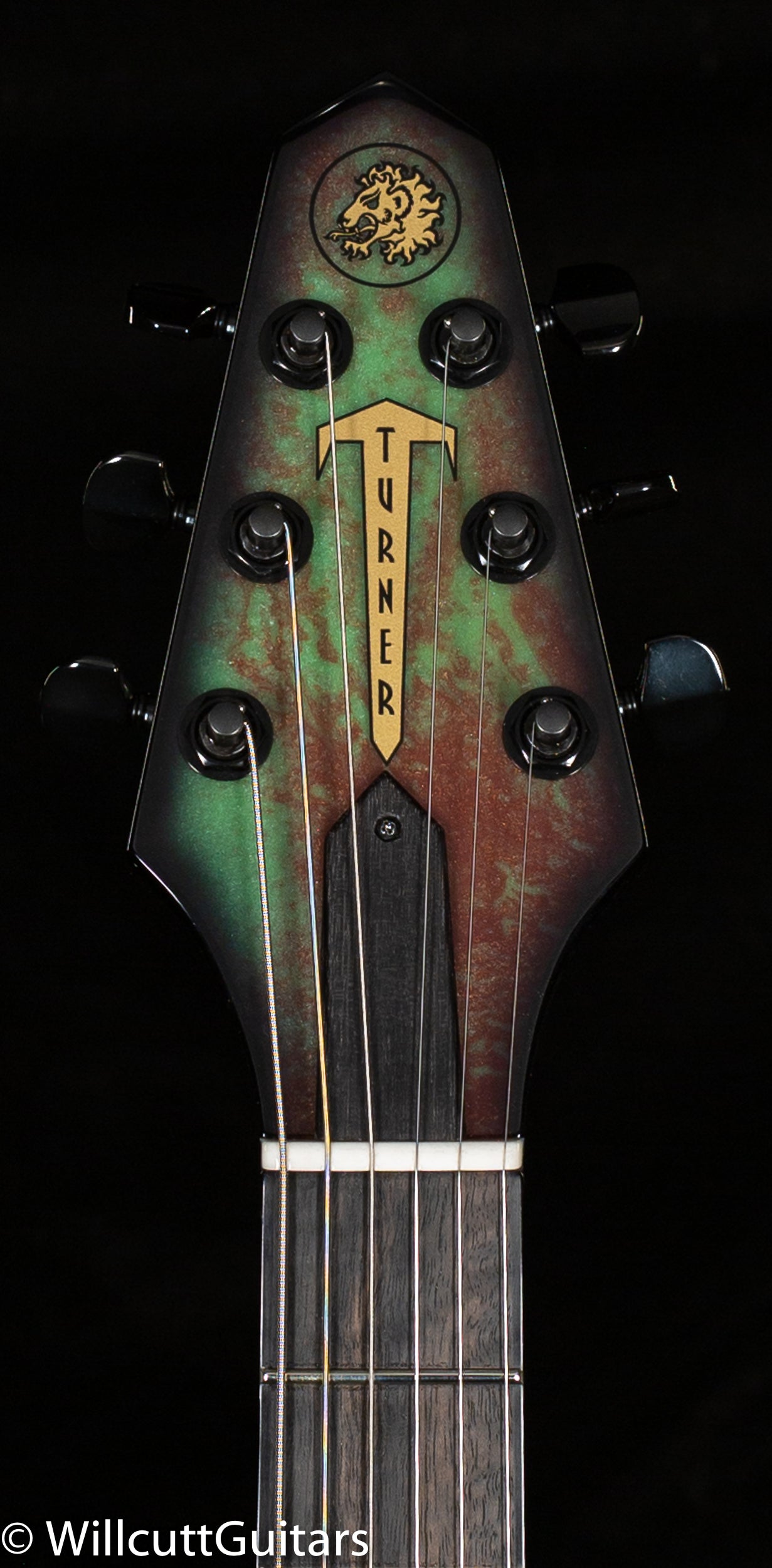 Rick Turner Model 1 Standard Electric Guitar Olive Brown Bezardapoxy (658)