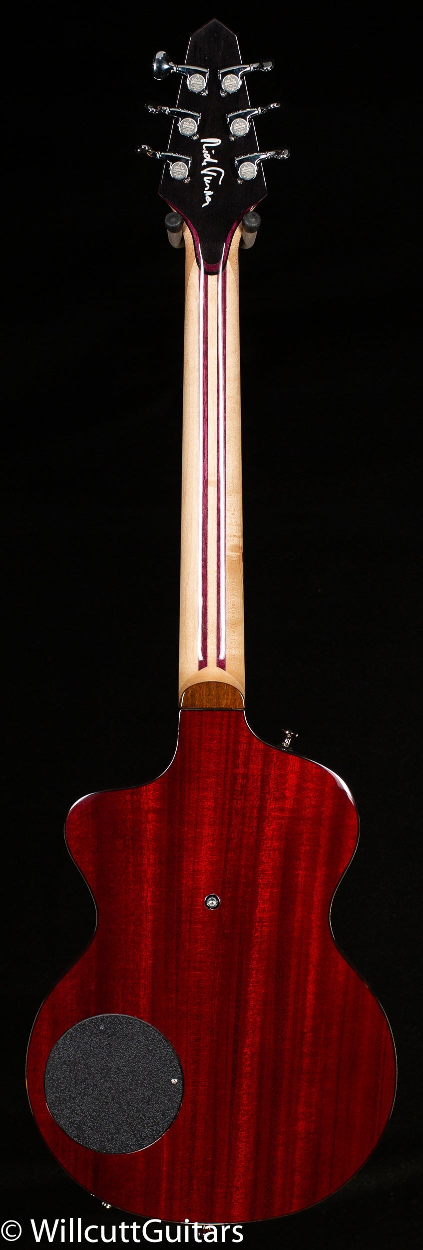 Rick Turner Model 1 Deluxe Electric Guitar Lindsey Buckingham Model Burgundy finish (676)