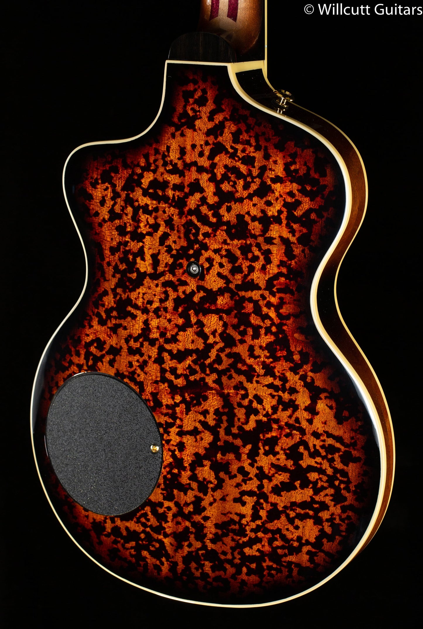 Rick Turner Model 1 CP Deluxe Tortoise Burst Top (723)