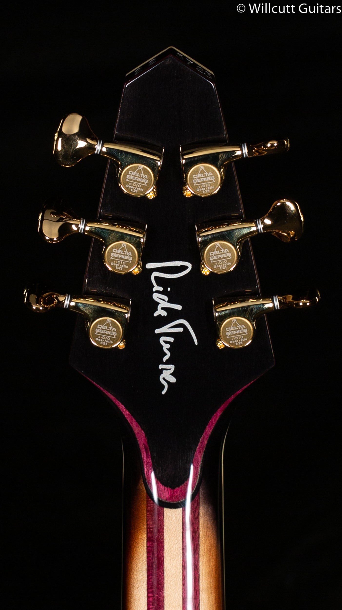 Rick Turner Model 1 CP Deluxe Tortoise Burst Top (723)