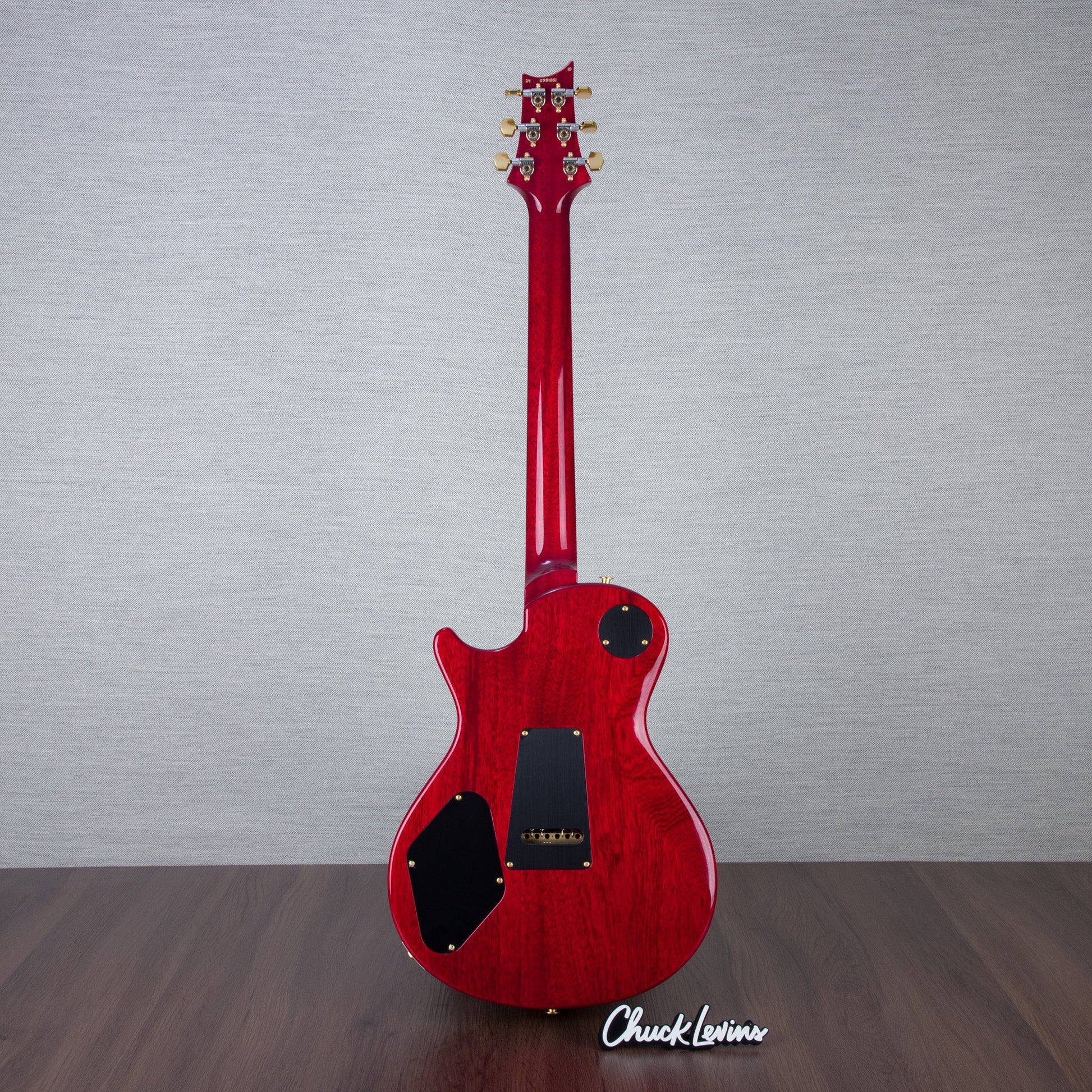 PRS Mark Tremonti Signature Single Cutaway 10-Top Electric Guitar - Charcoal Cherry Burst - #240381051