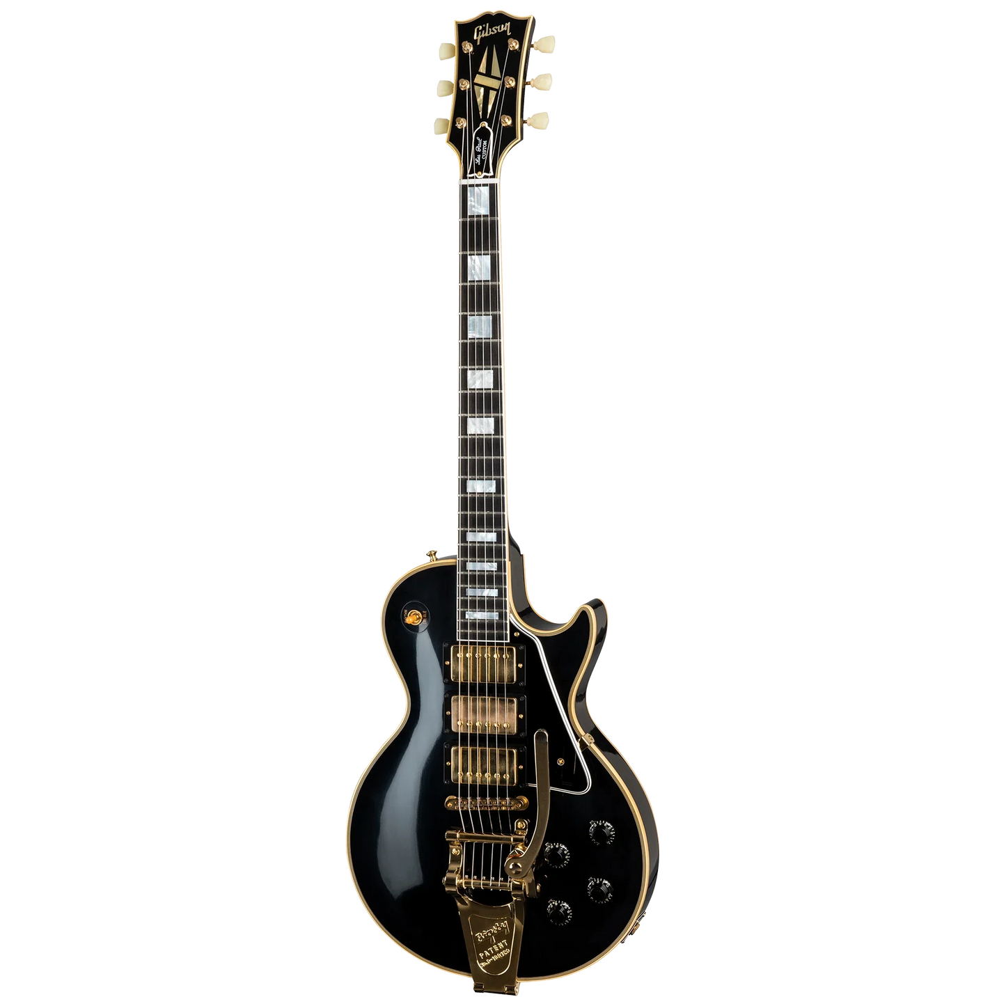 Gibson Custom 1957 Les Paul Custom Reissue 3-Pickup Bigsby VOS, Ebony