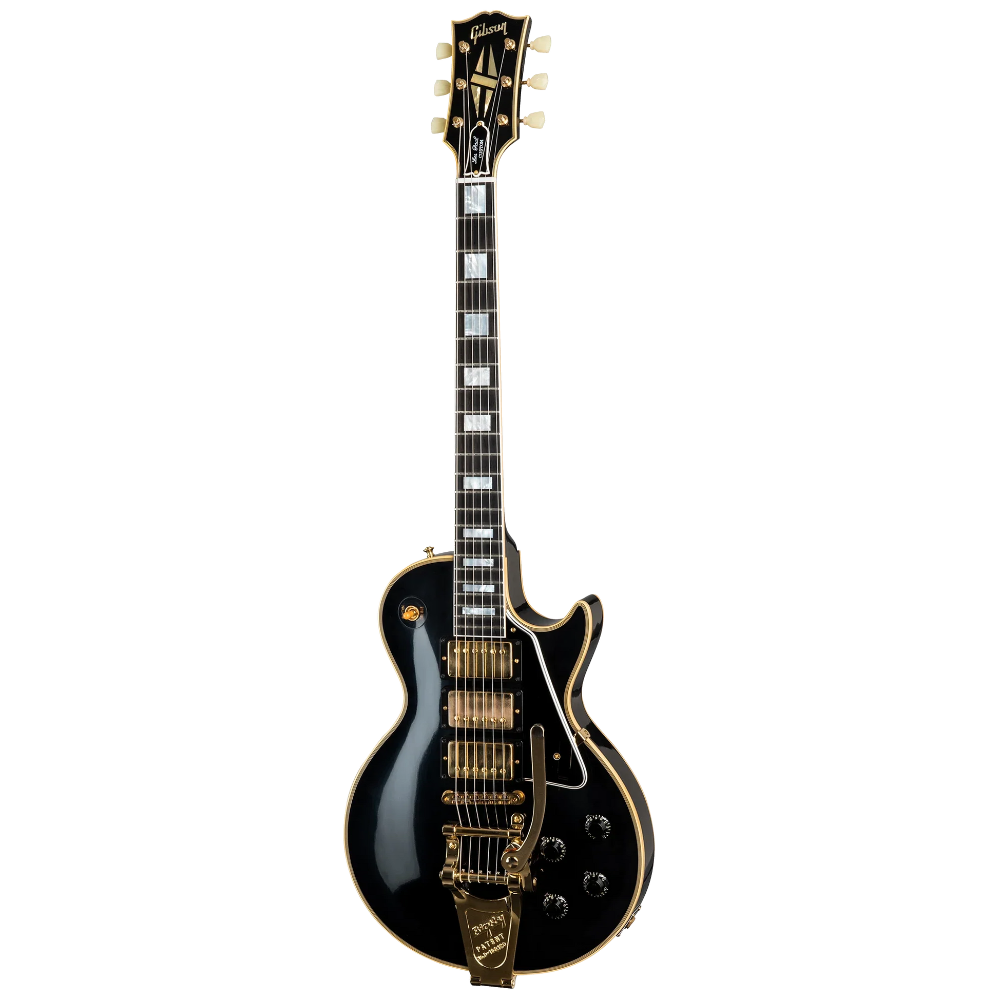 Gibson Custom 1957 Les Paul Custom Reissue 3-Pickup Bigsby VOS, Ebony