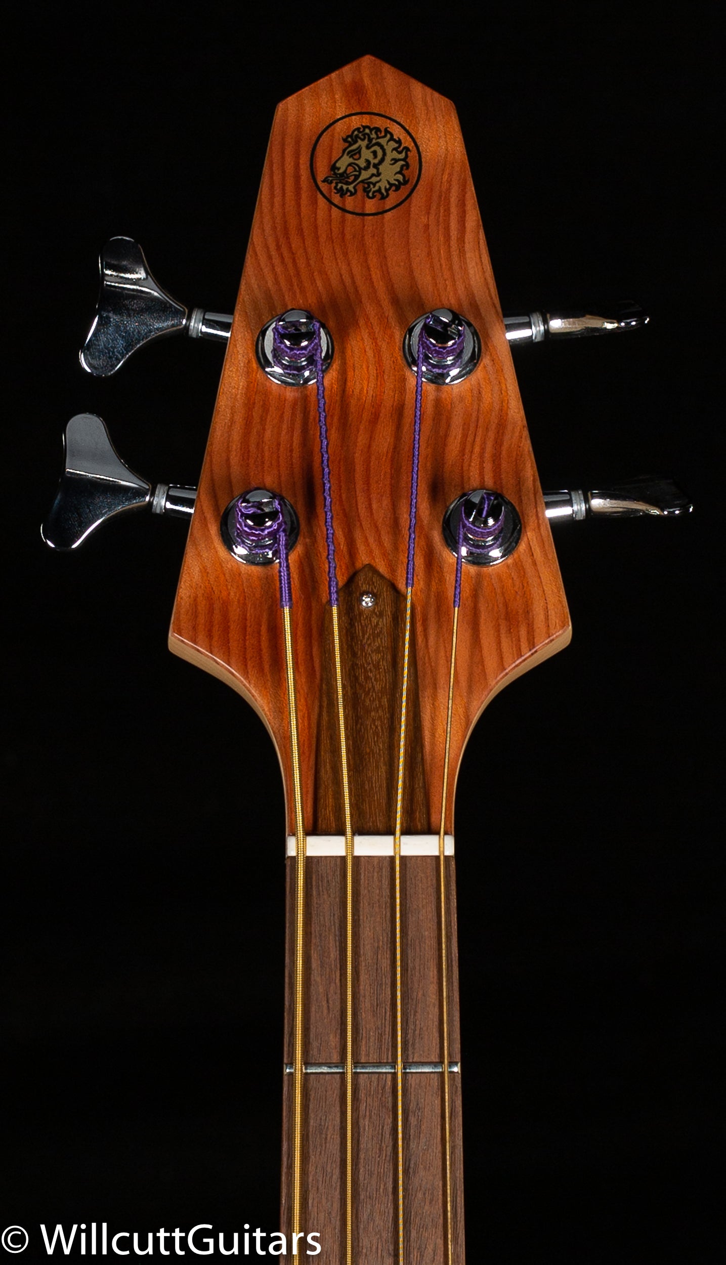 Renaissance RB4 Standard 4 String AmpliCoustic Bass Guitar Natural Redwood (781)